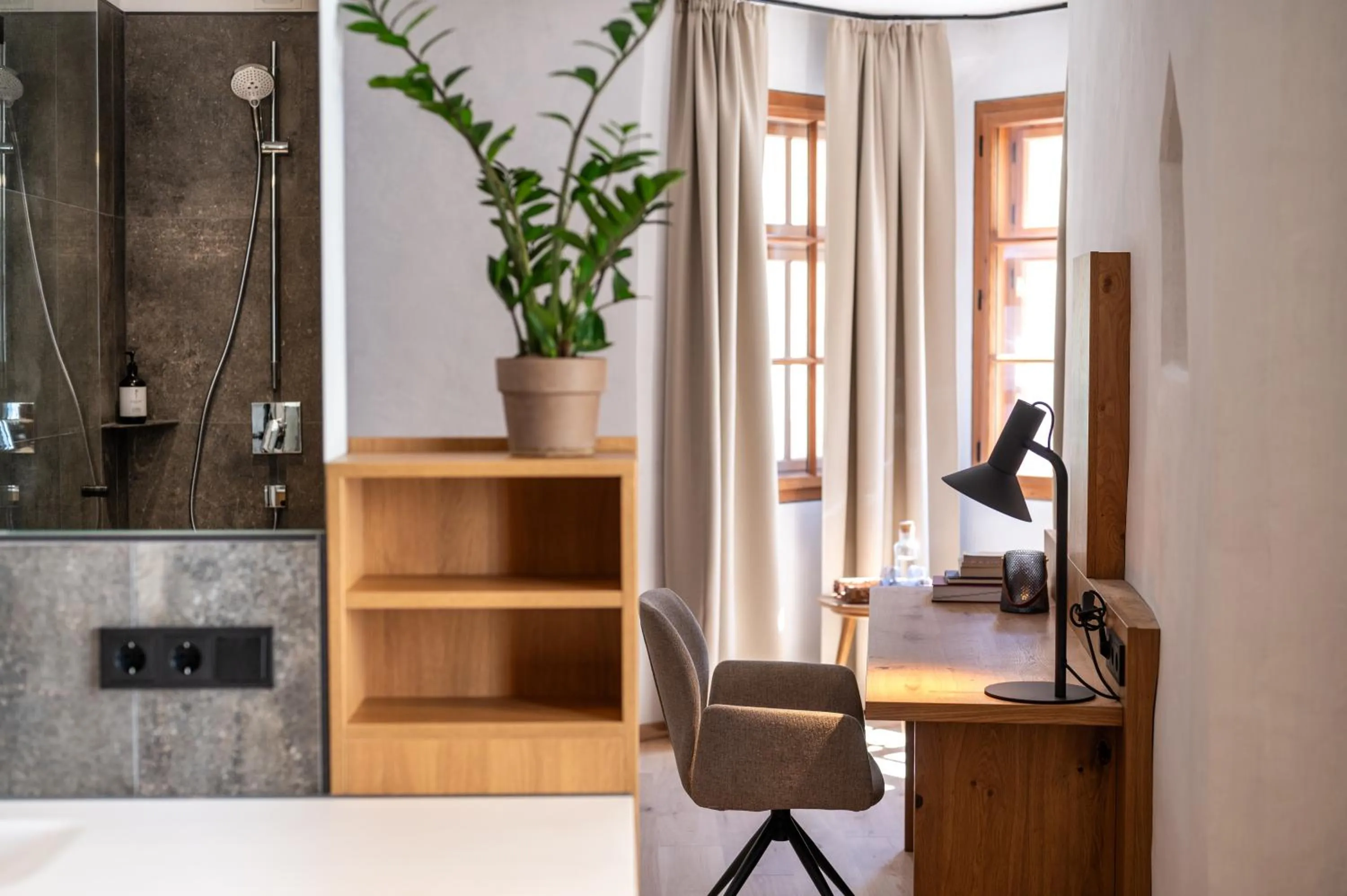 Decorative detail in Hotel Traube Rattenberg