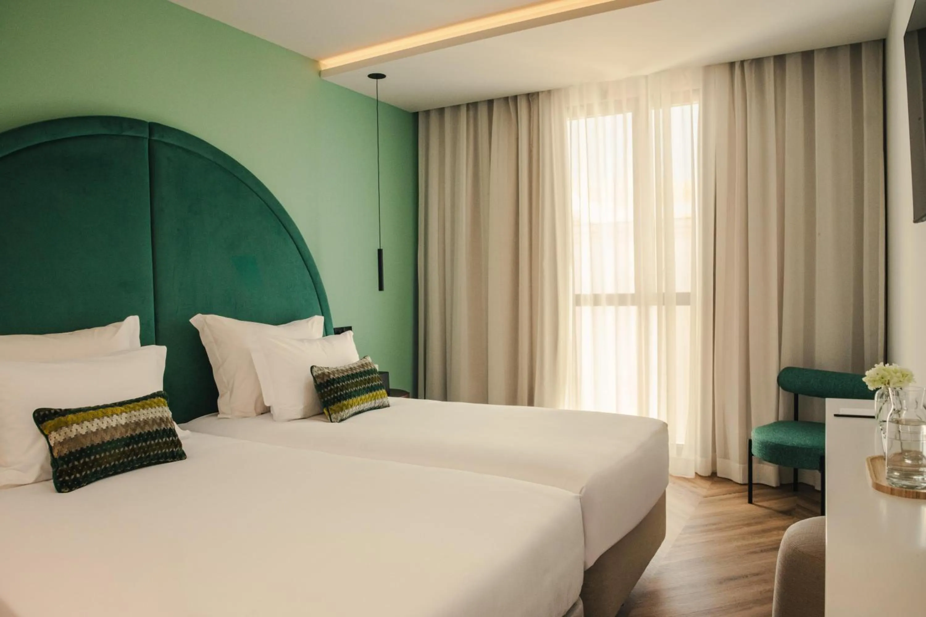 Bed in The MN56 Hotel