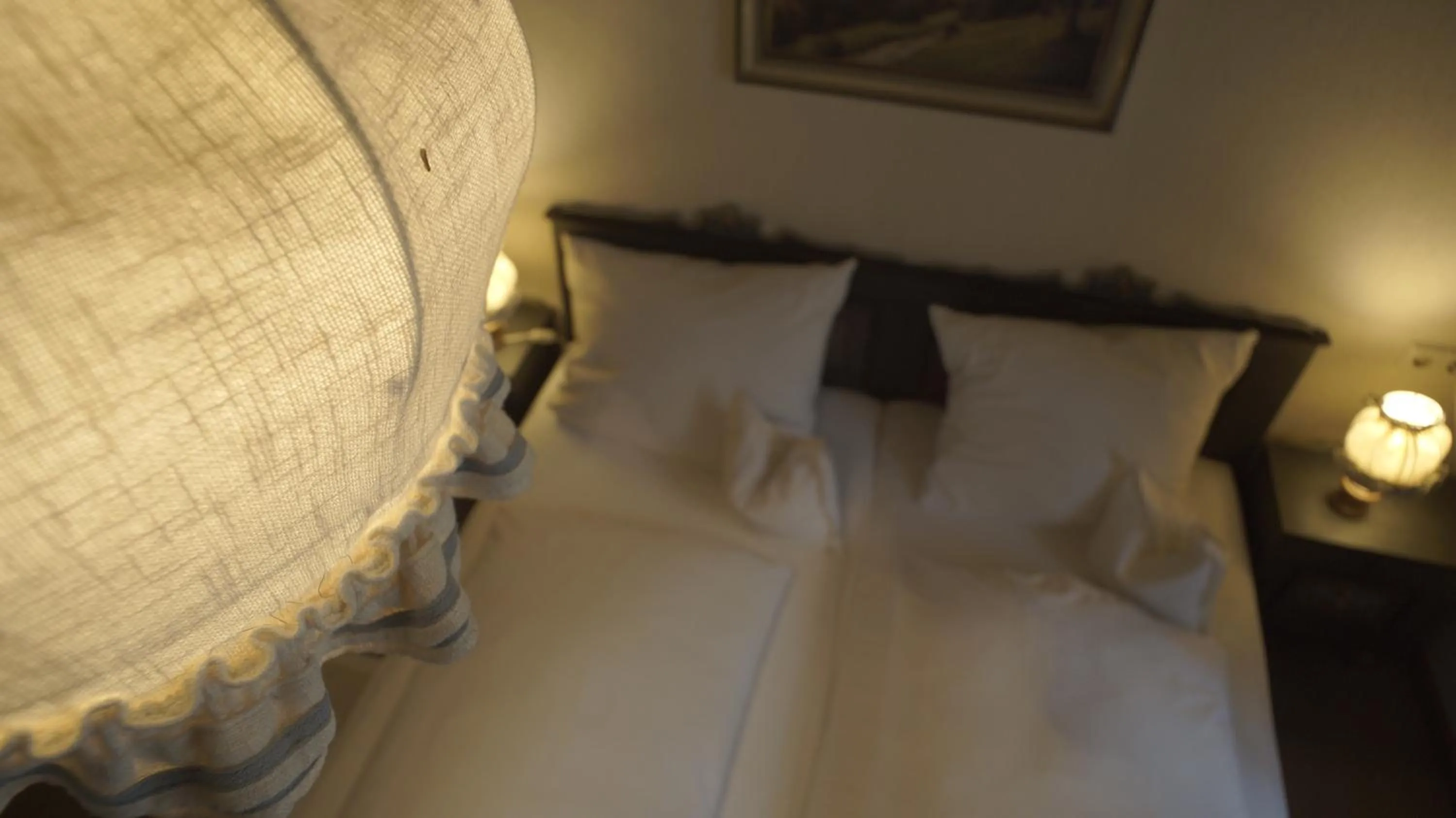 Bed in Fährhaus Hotel