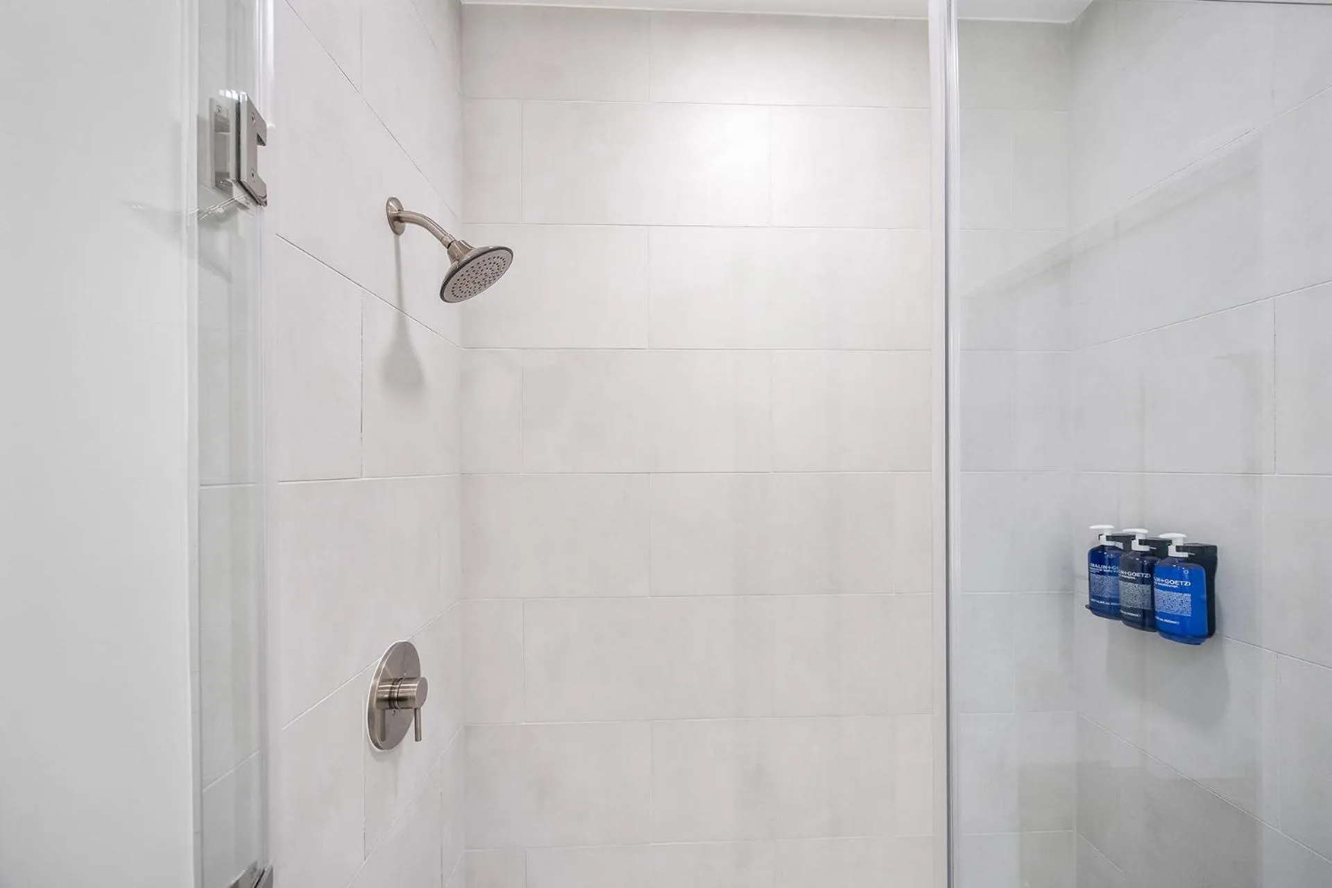 Shower in Anthem House Huntsville MidCity, powered by Placemakr