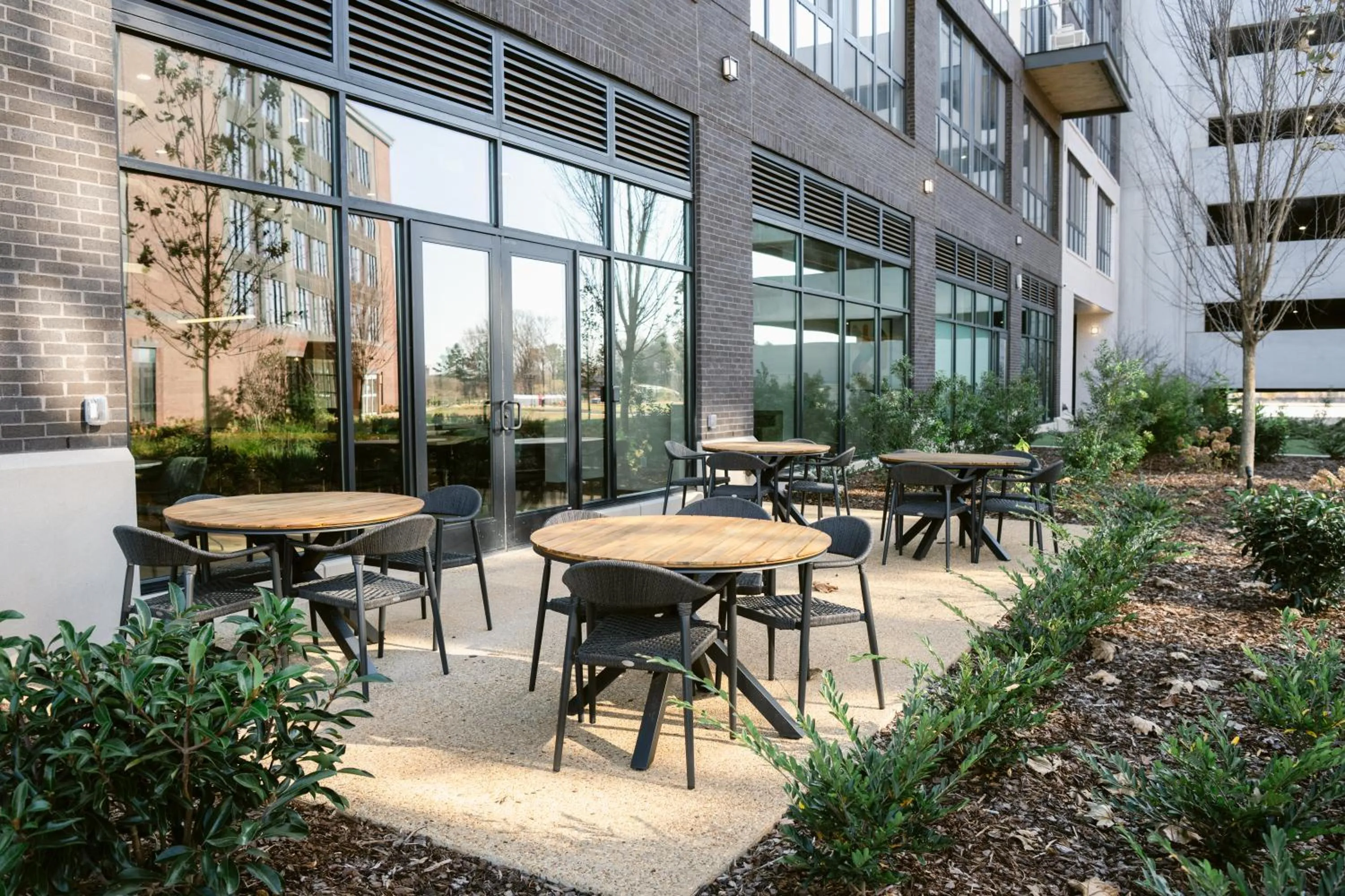 Patio in Anthem House Huntsville MidCity, powered by Placemakr