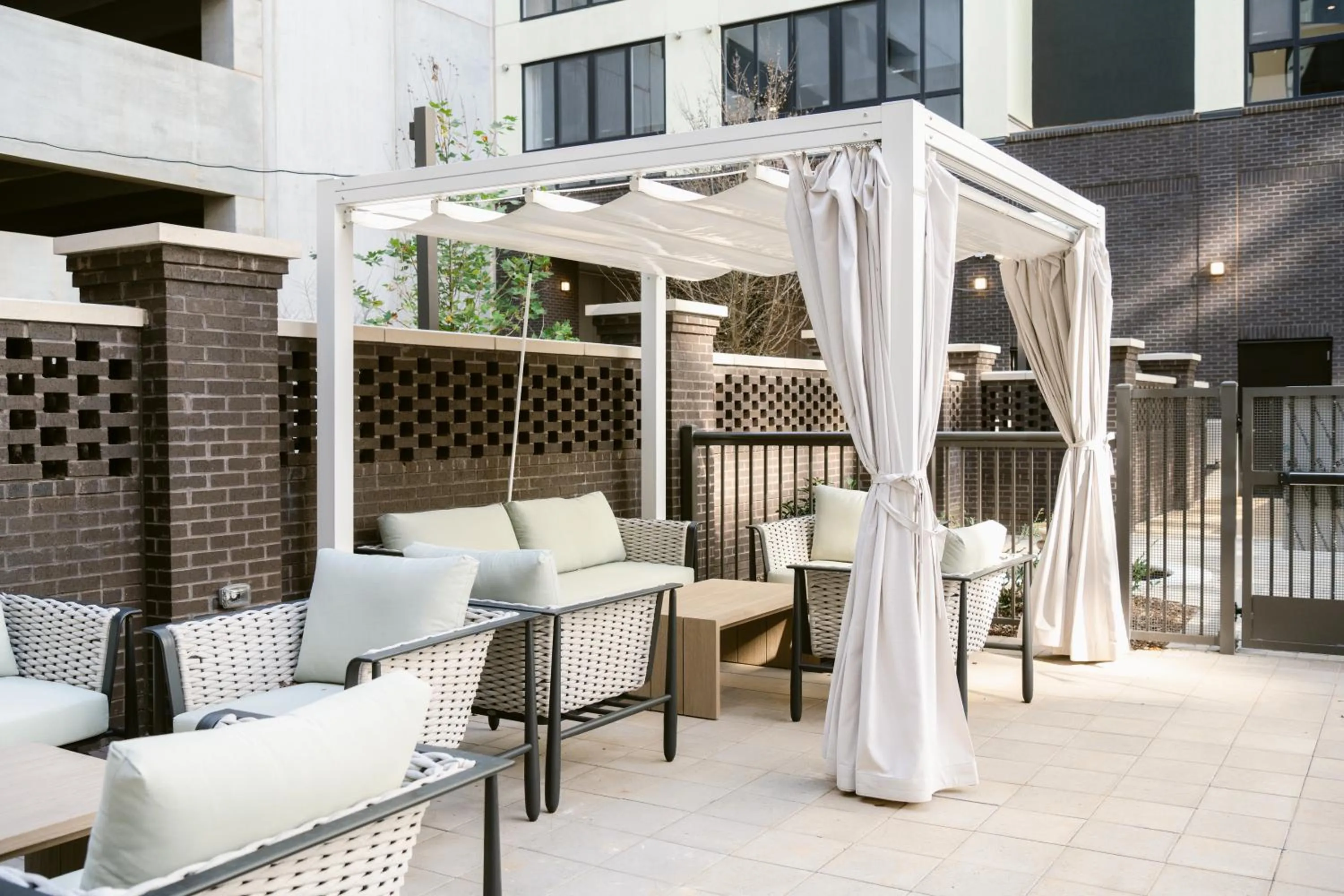 Patio in Anthem House Huntsville MidCity, powered by Placemakr