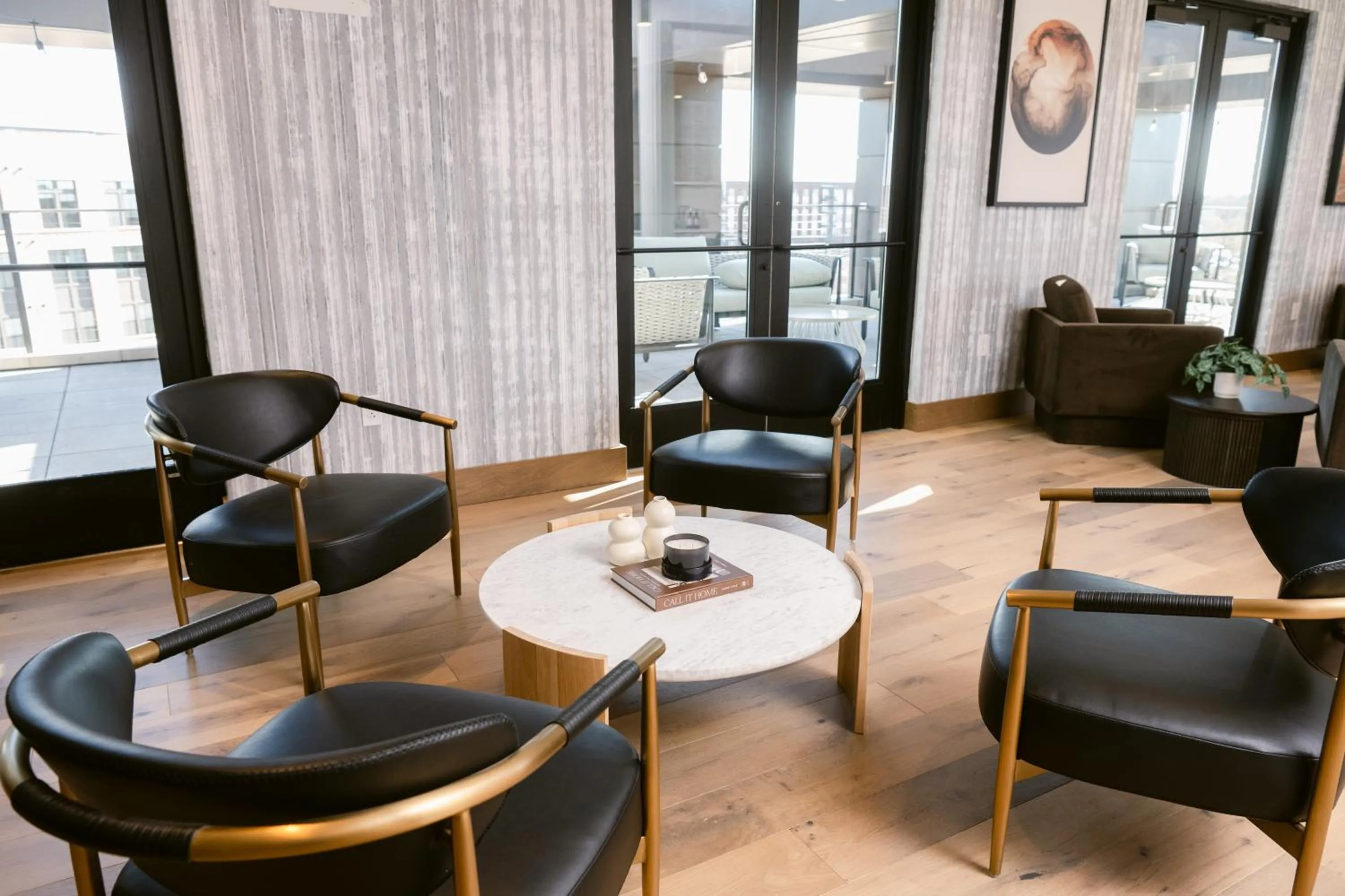 Communal lounge/ TV room in Anthem House Huntsville MidCity, powered by Placemakr