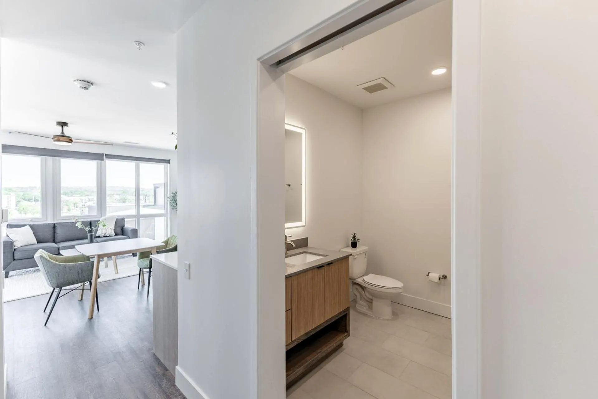 Bathroom in Anthem House Huntsville MidCity, powered by Placemakr