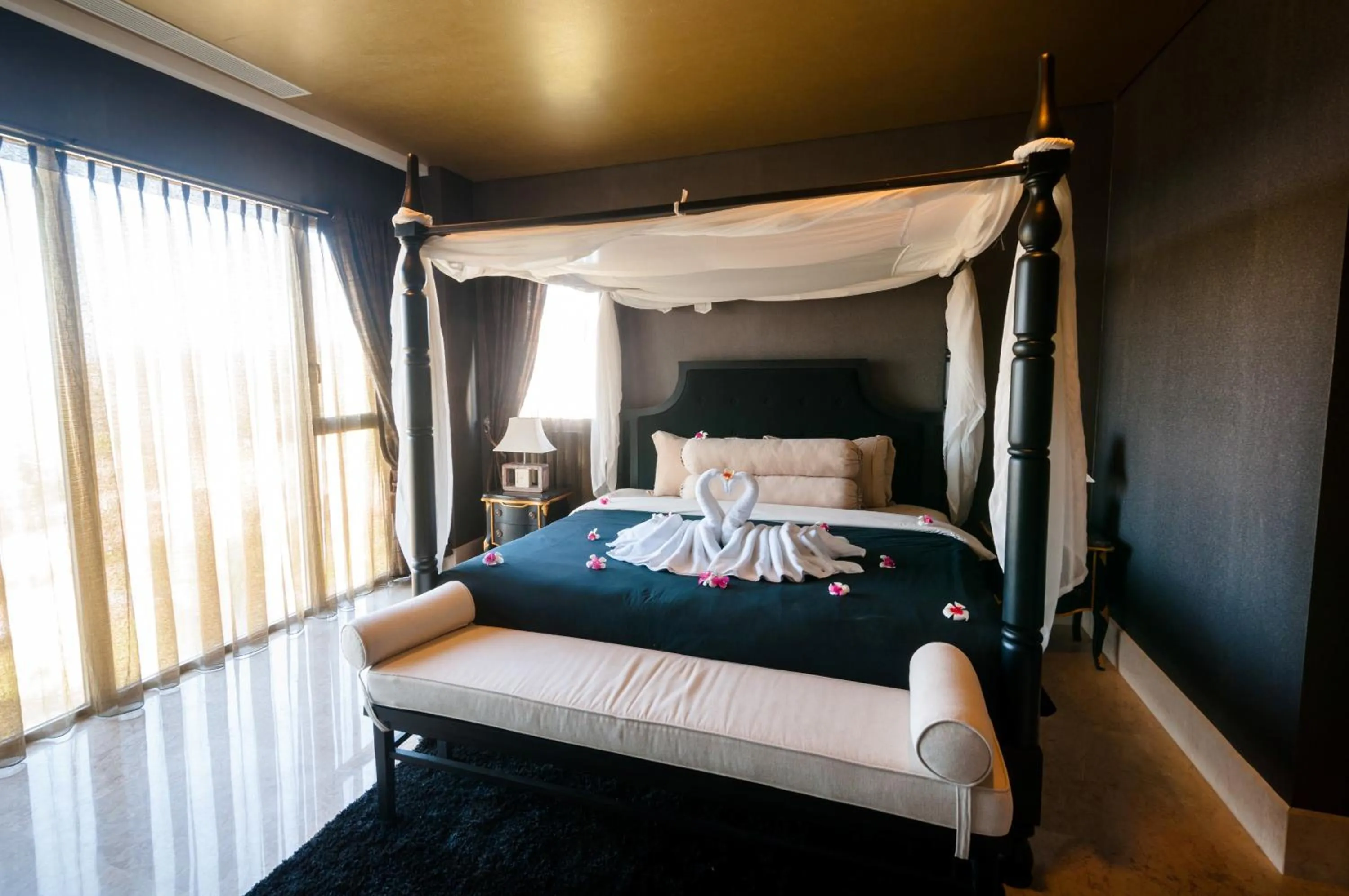 Bed in Luxury Apartment at AYANA Residences