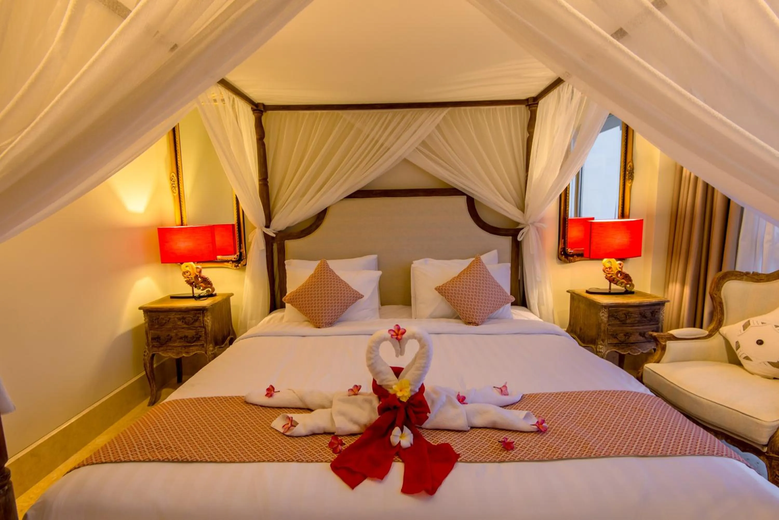 Bedroom, Bed in Luxury Apartment at AYANA Residences