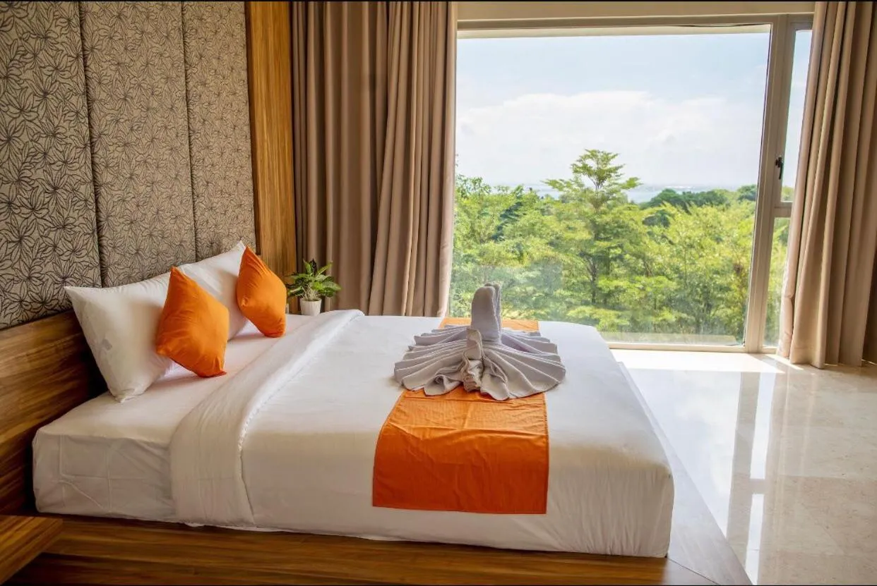 Bedroom, Bed in Luxury Apartment at AYANA Residences