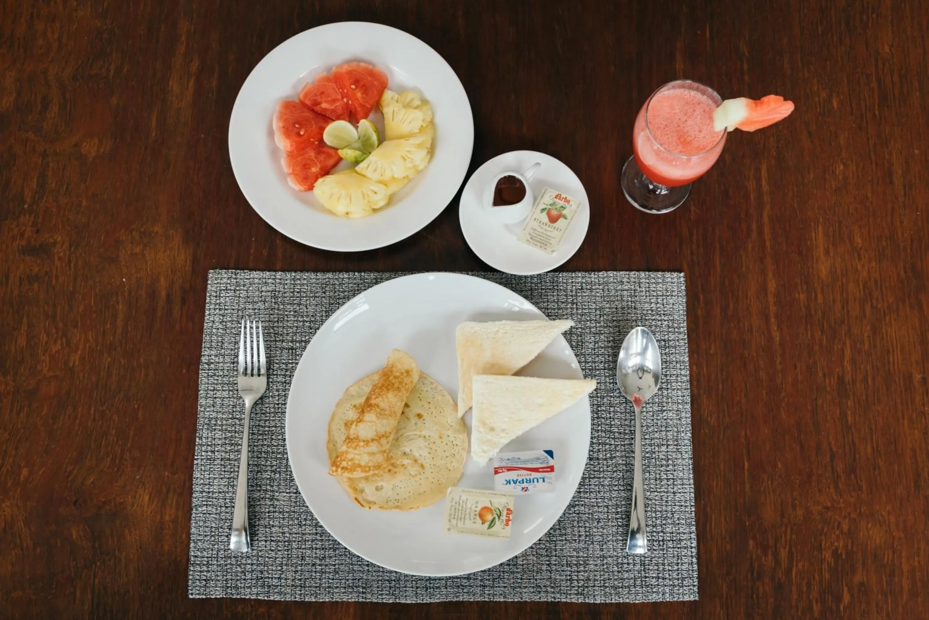 Continental breakfast in Luxury Apartment at AYANA Residences