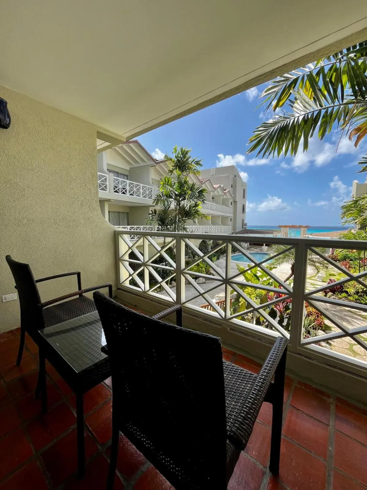 Balcony/Terrace in Hôtel Le Roy