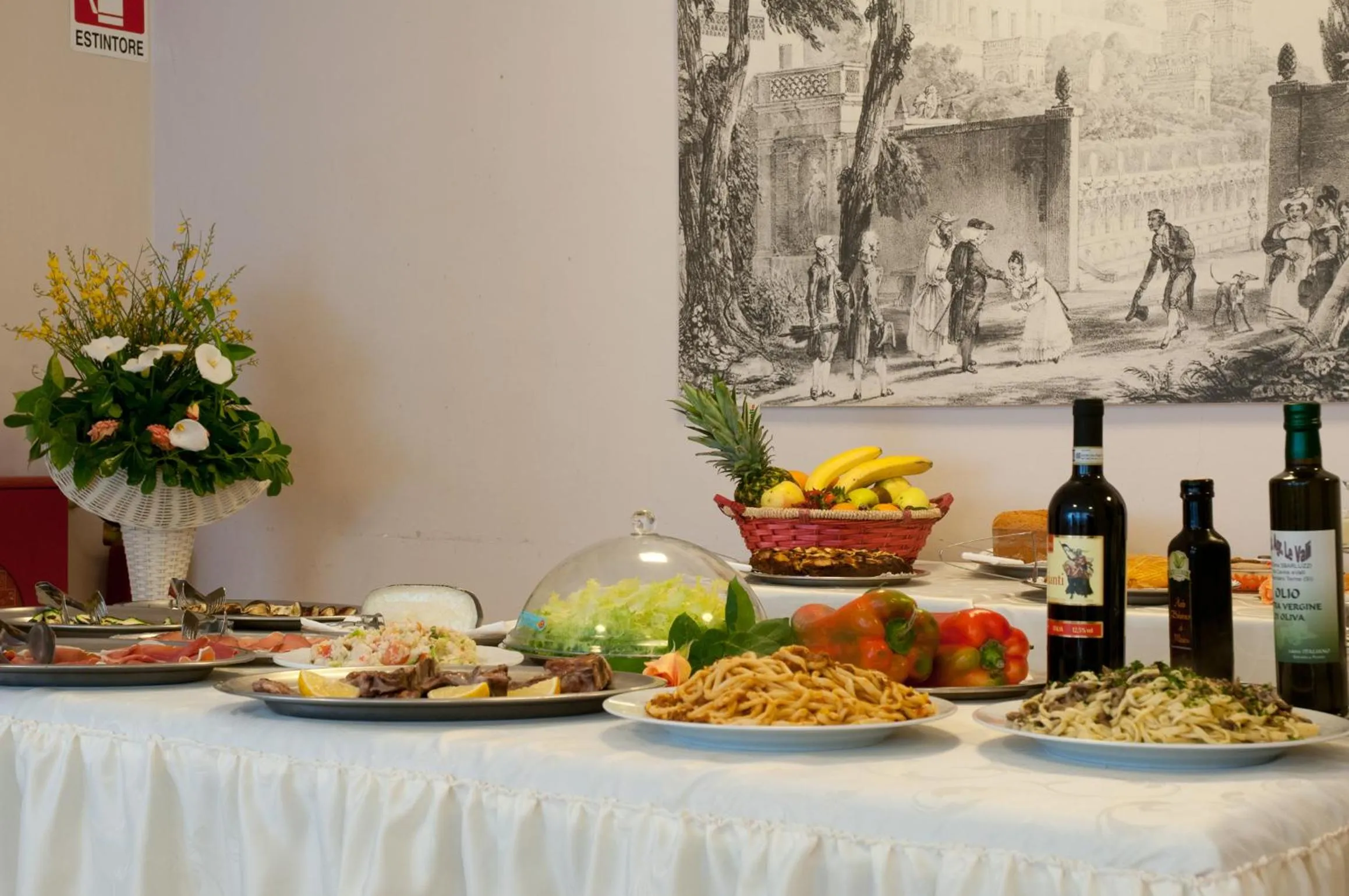 Restaurant/places to eat in Albergo La Rosetta