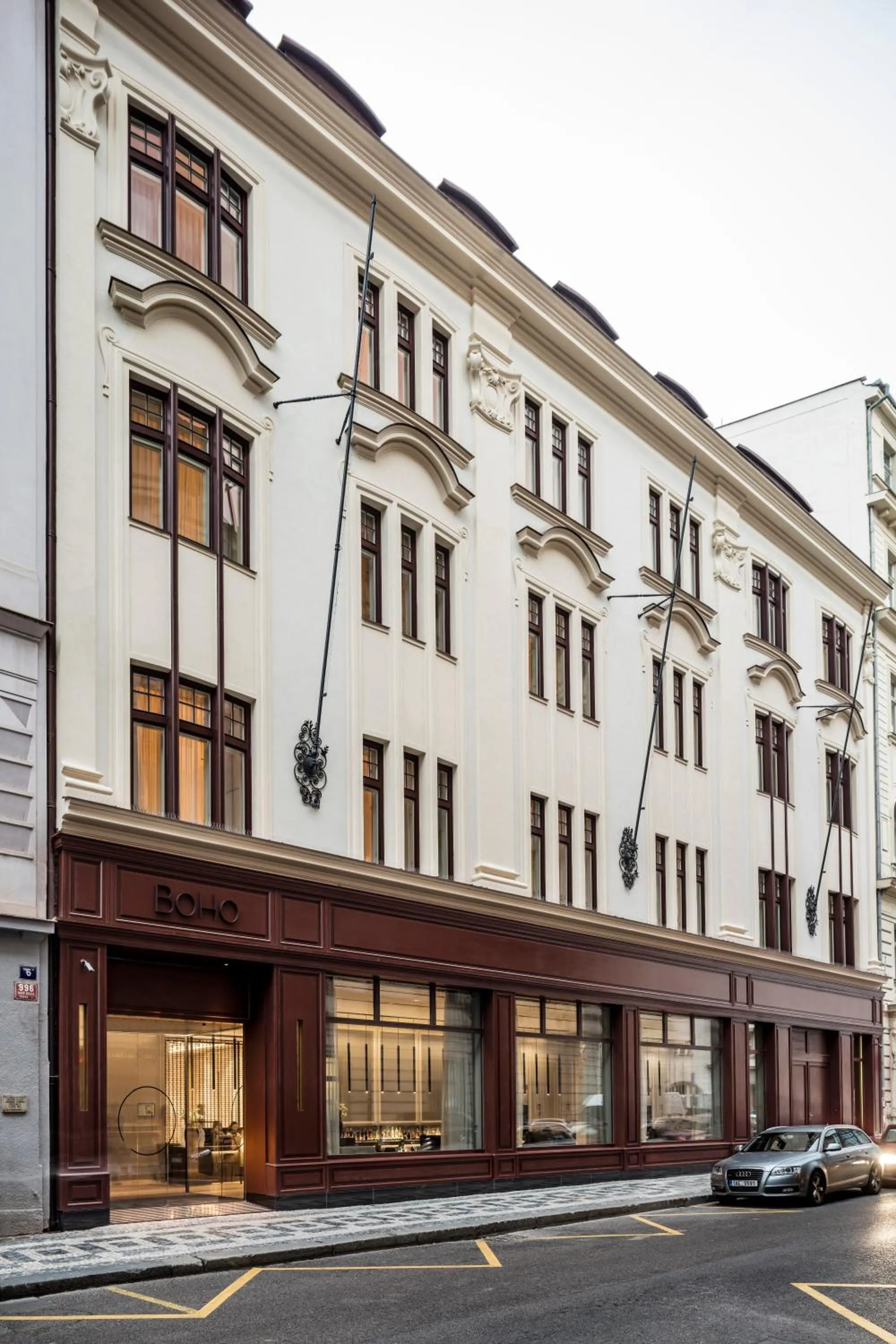 Facade/entrance in BoHo Prague Hotel - Small Luxury Hotels
