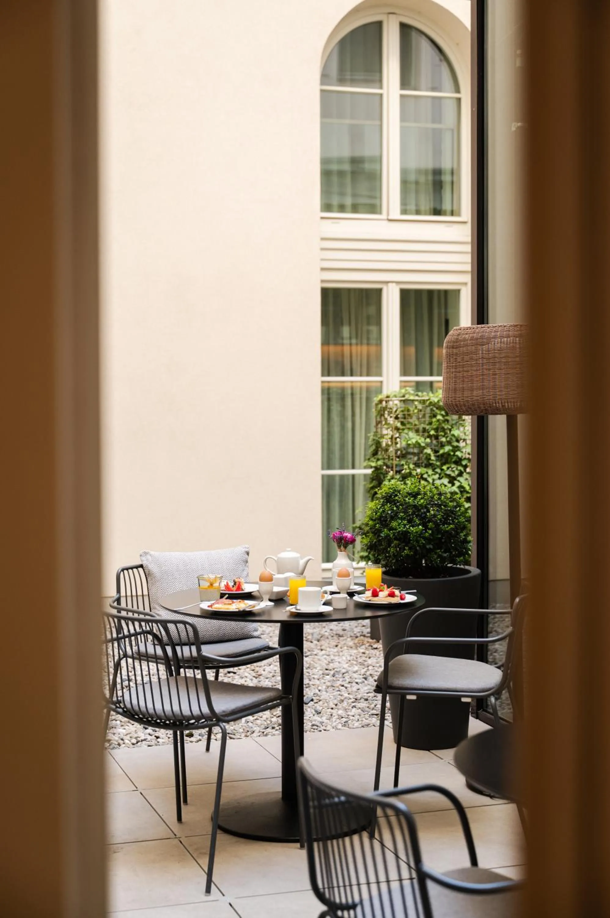 Breakfast in BoHo Prague Hotel - Small Luxury Hotels