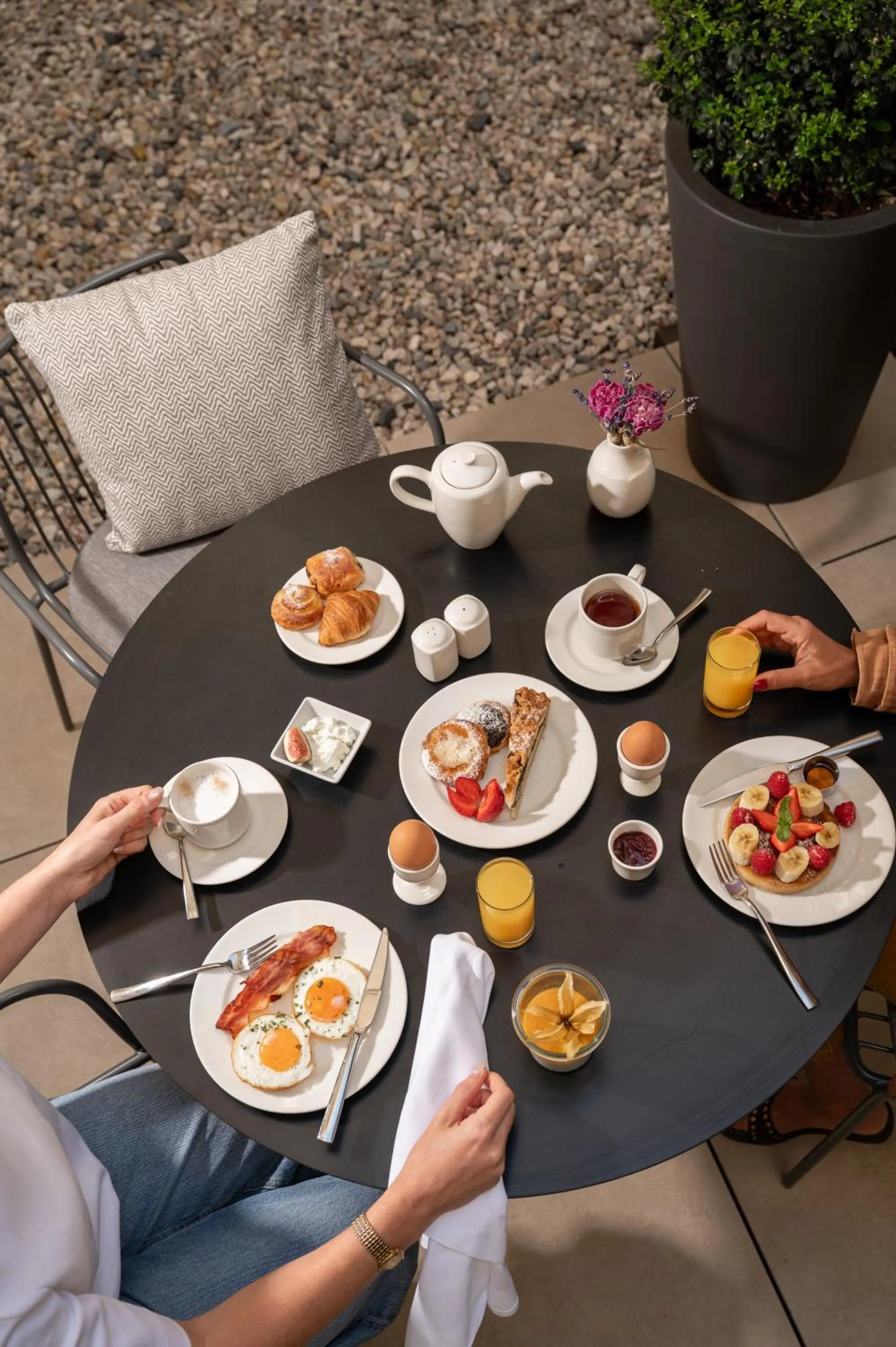 Breakfast in BoHo Prague Hotel - Small Luxury Hotels