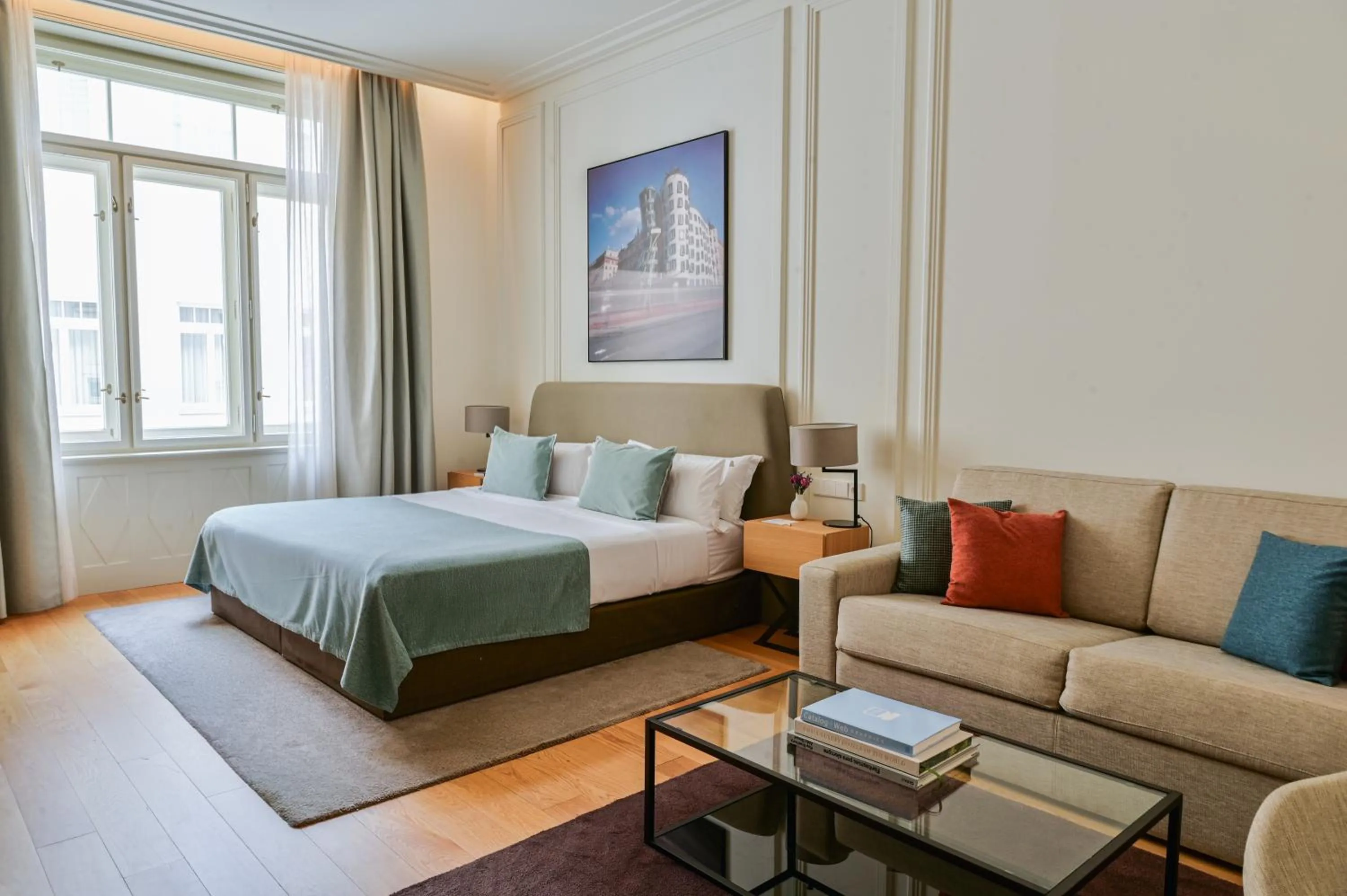 Bed in BoHo Prague Hotel - Small Luxury Hotels