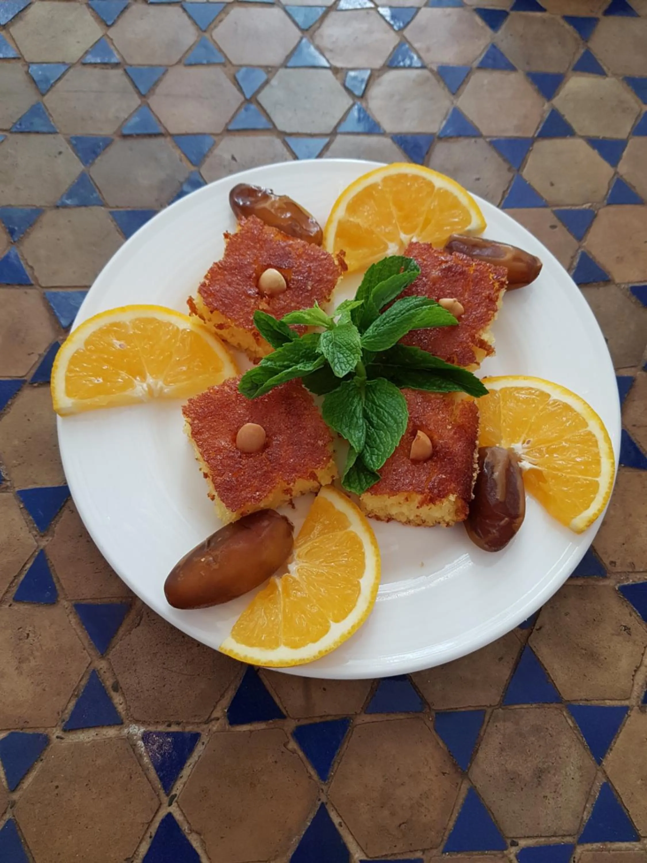 Food in Riad Alma Mouassine