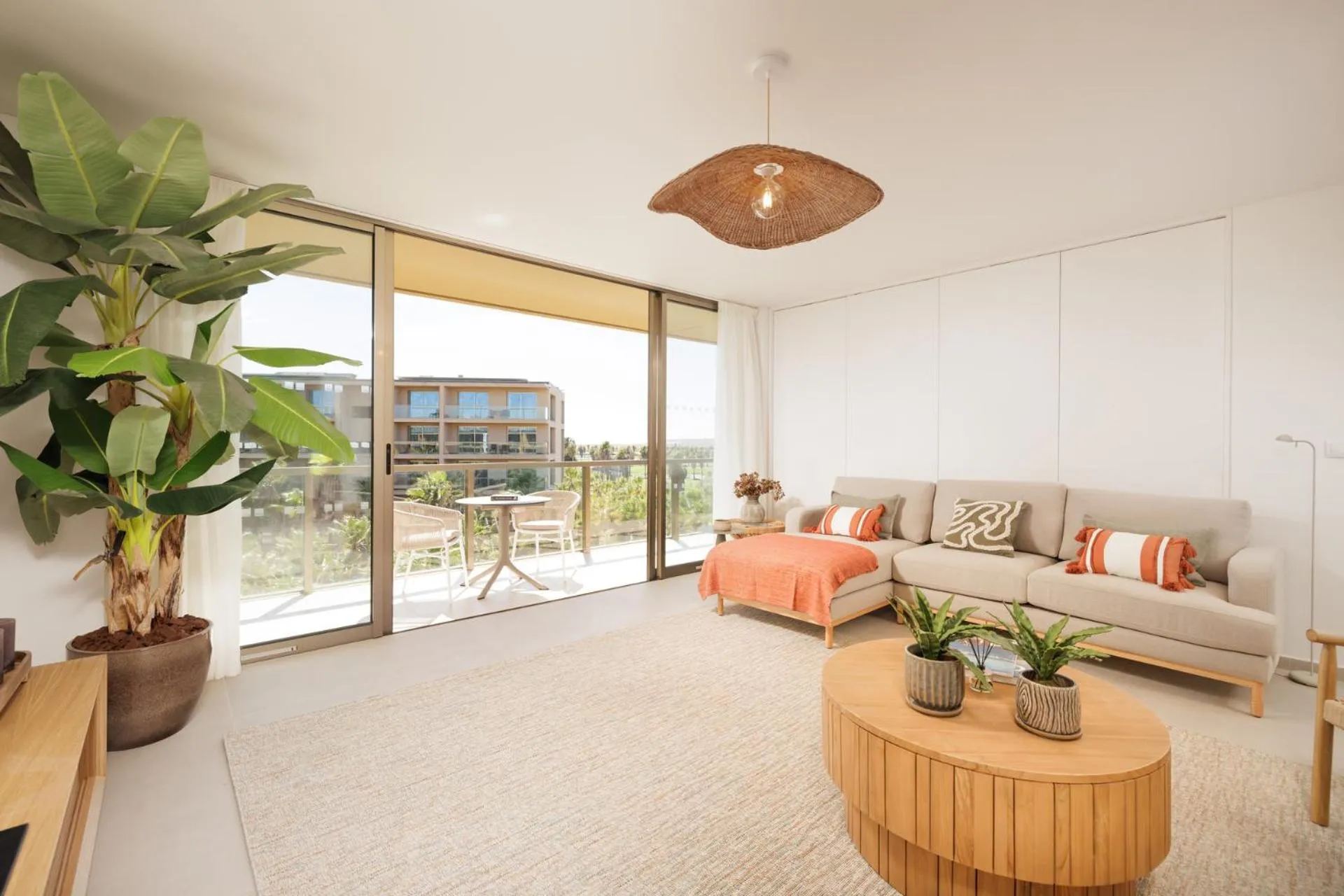 Living room in Flamingos Salgados