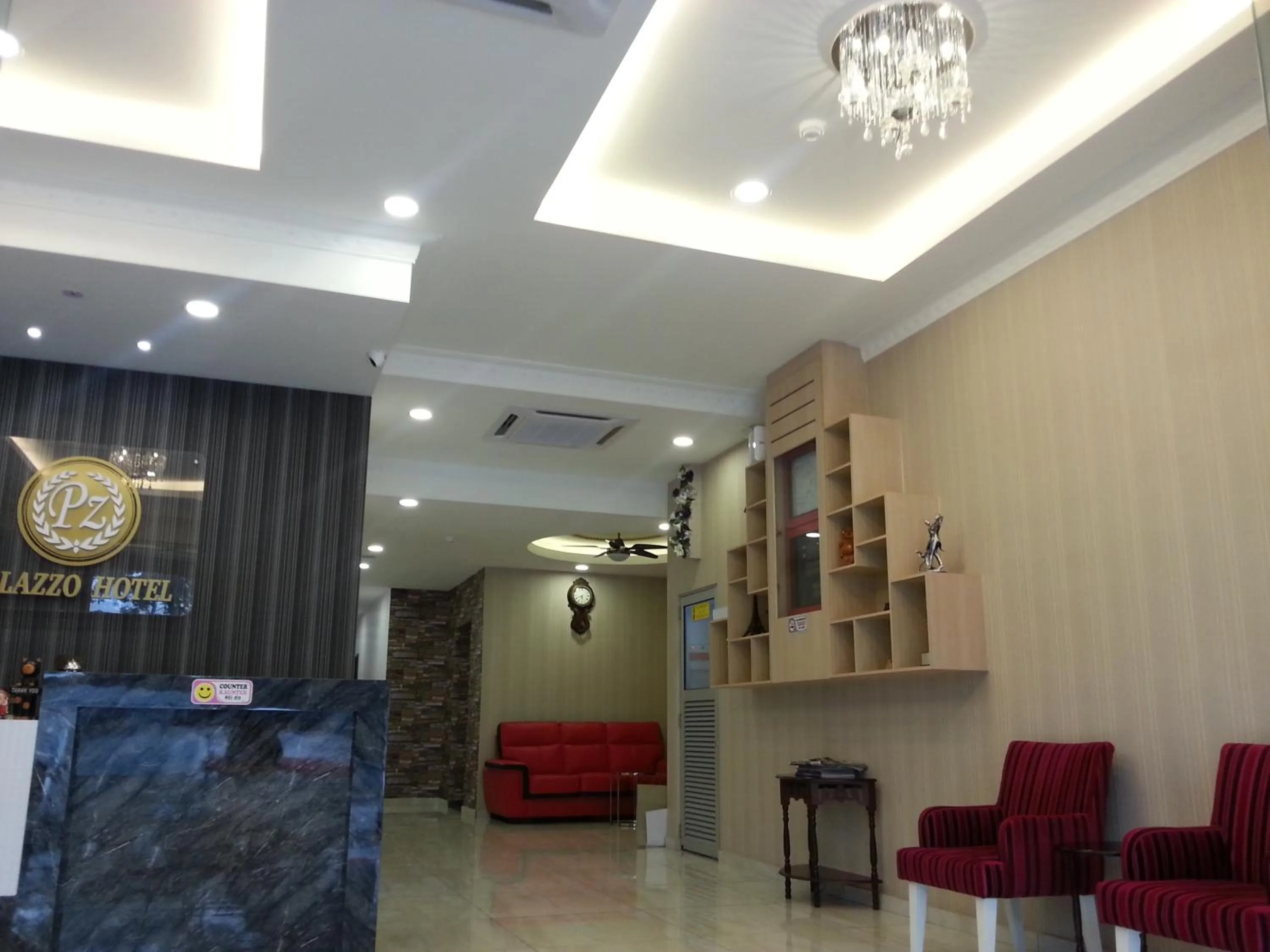 Lobby or reception in Palazzo Hotel Kulai