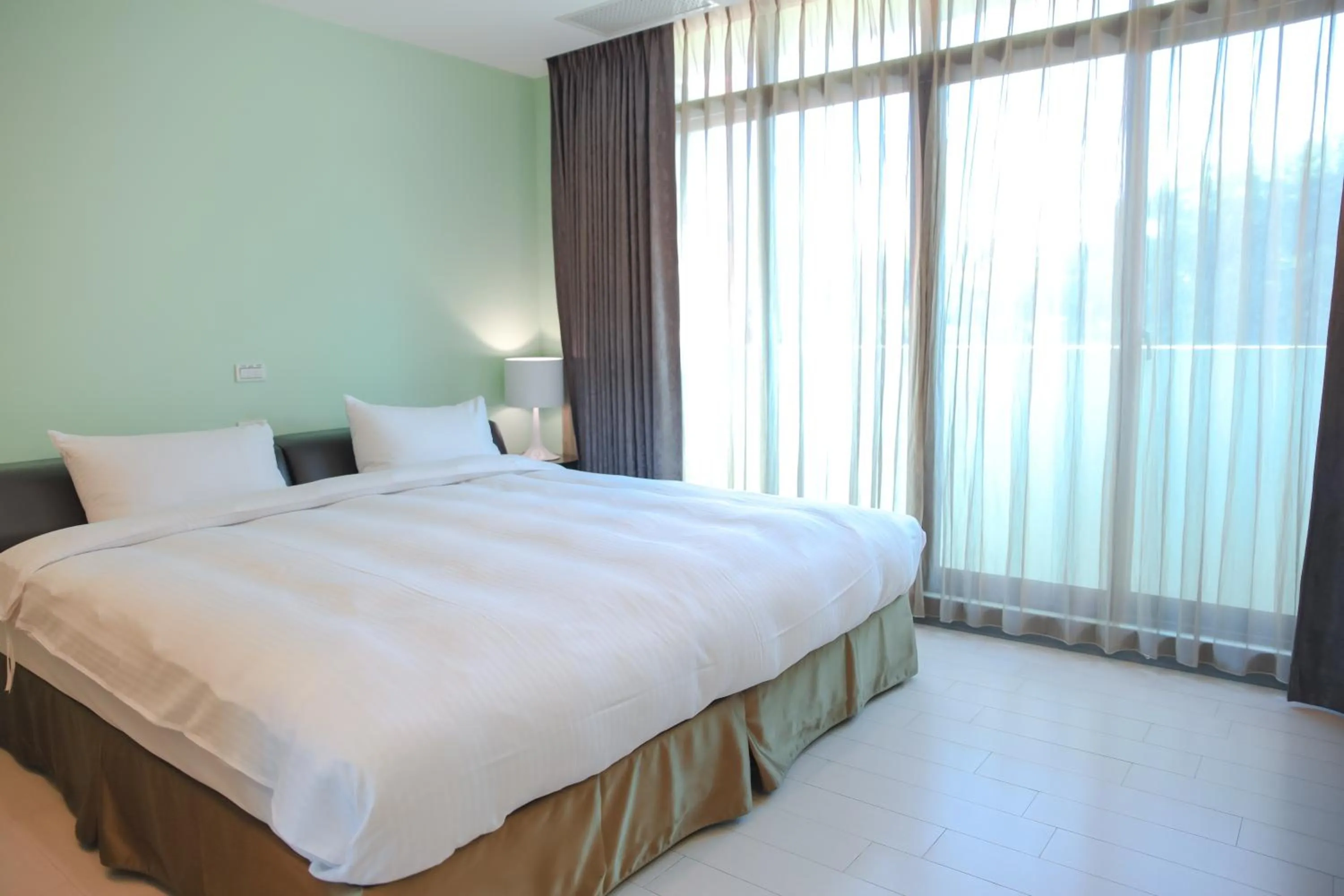 Bed in 823 Tourist Hotel