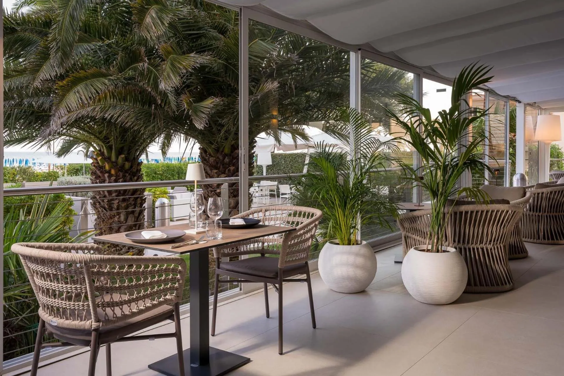 Balcony/Terrace in Hotel Orient & Pacific