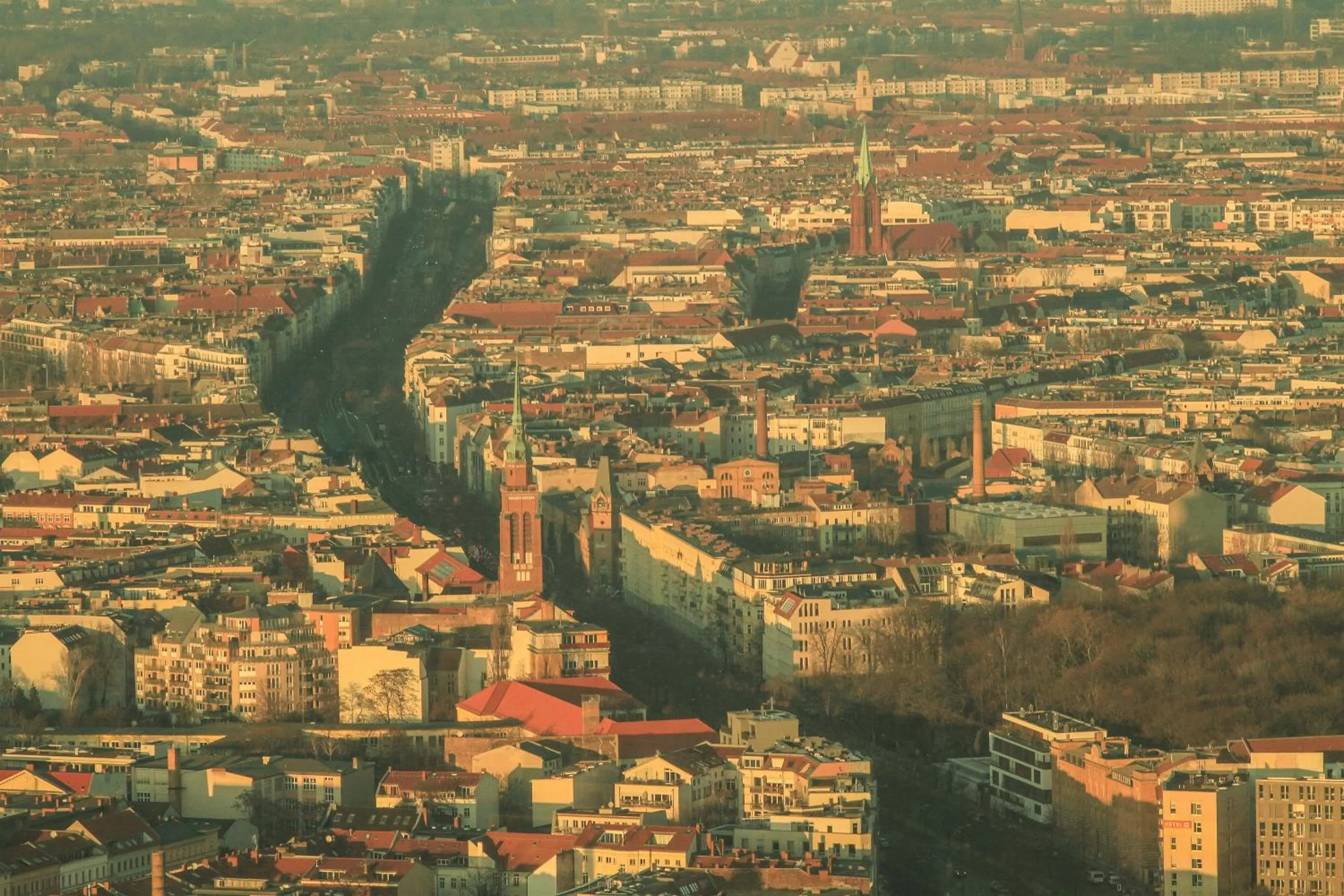 Neighbourhood in Pension Freiraum Guesthouse Berlin