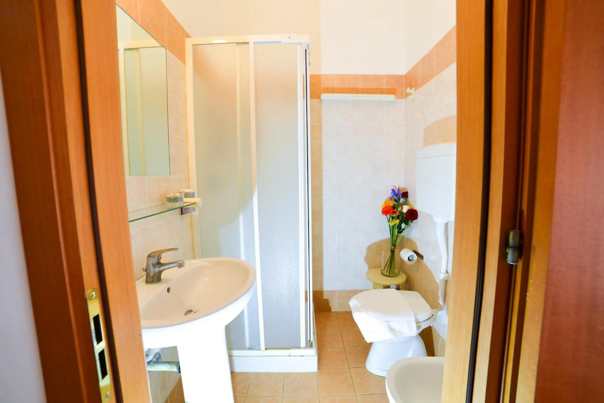 Shower in Hotel Villa Caterina