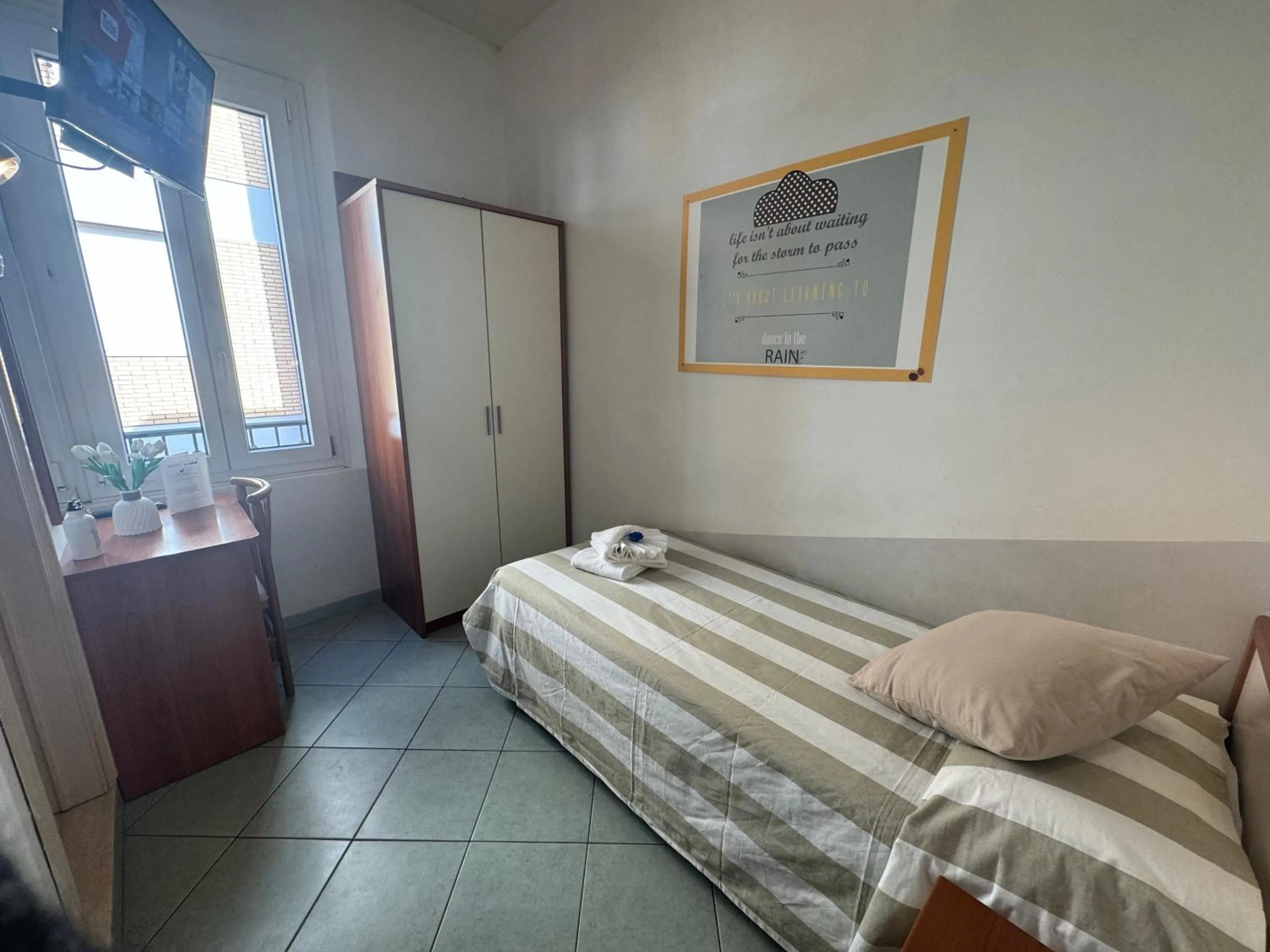 Bed in Hotel Villa Caterina