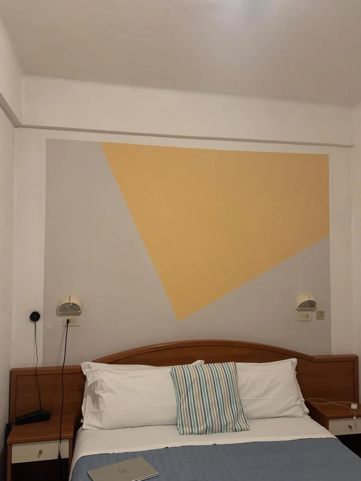 Bed in Hotel Villa Caterina