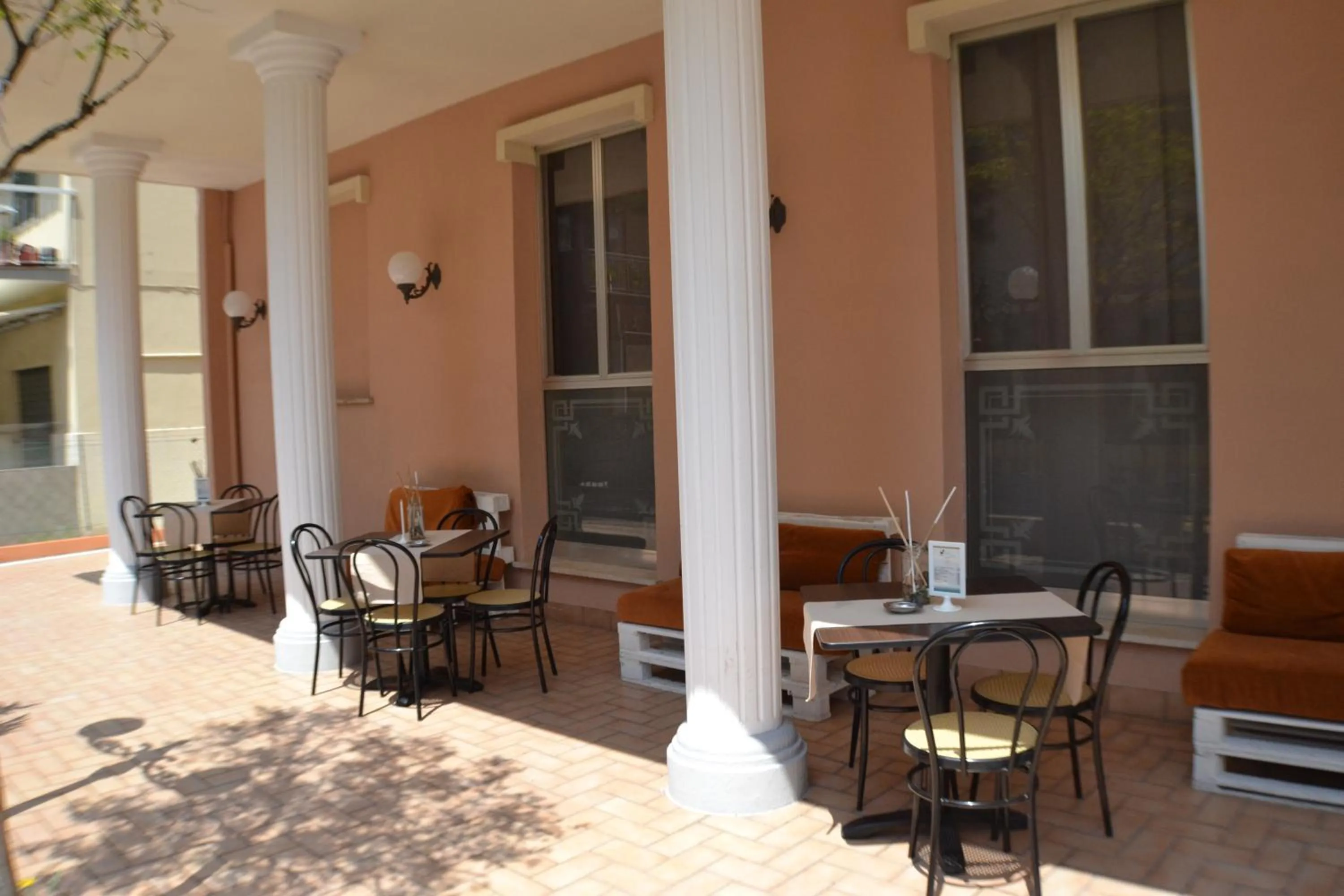 Patio in Hotel Villa Caterina