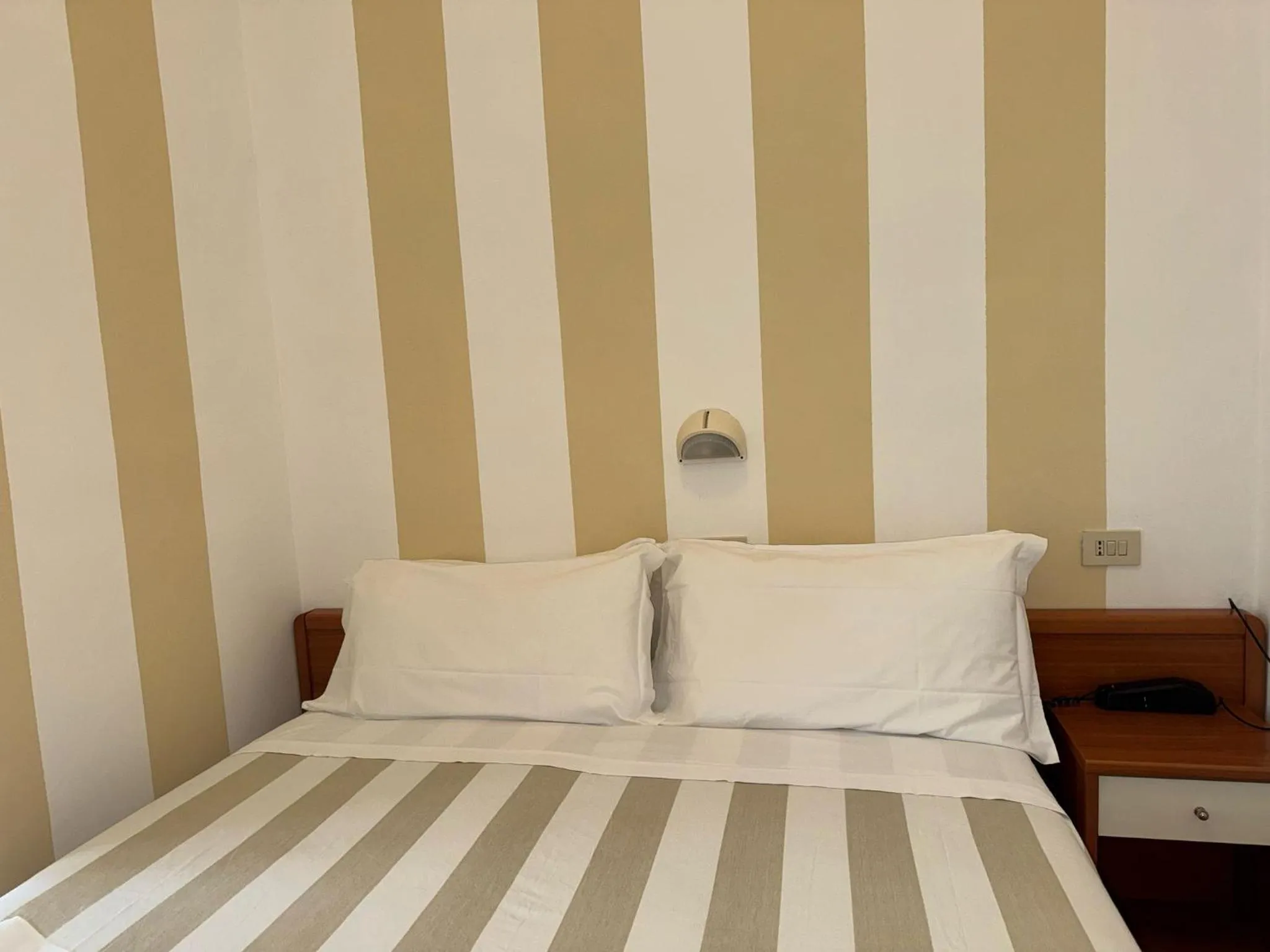 Bed in Hotel Villa Caterina