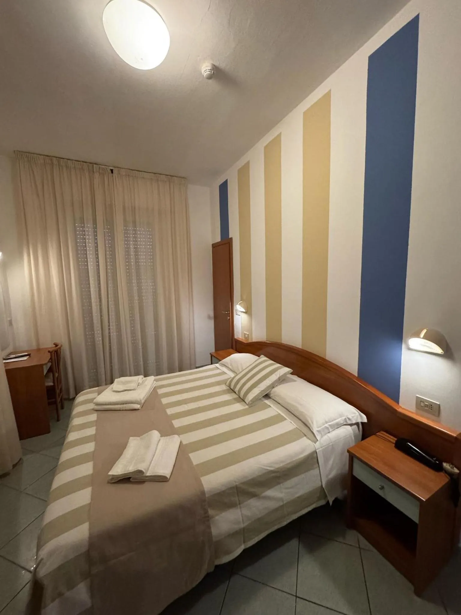 Bed in Hotel Villa Caterina