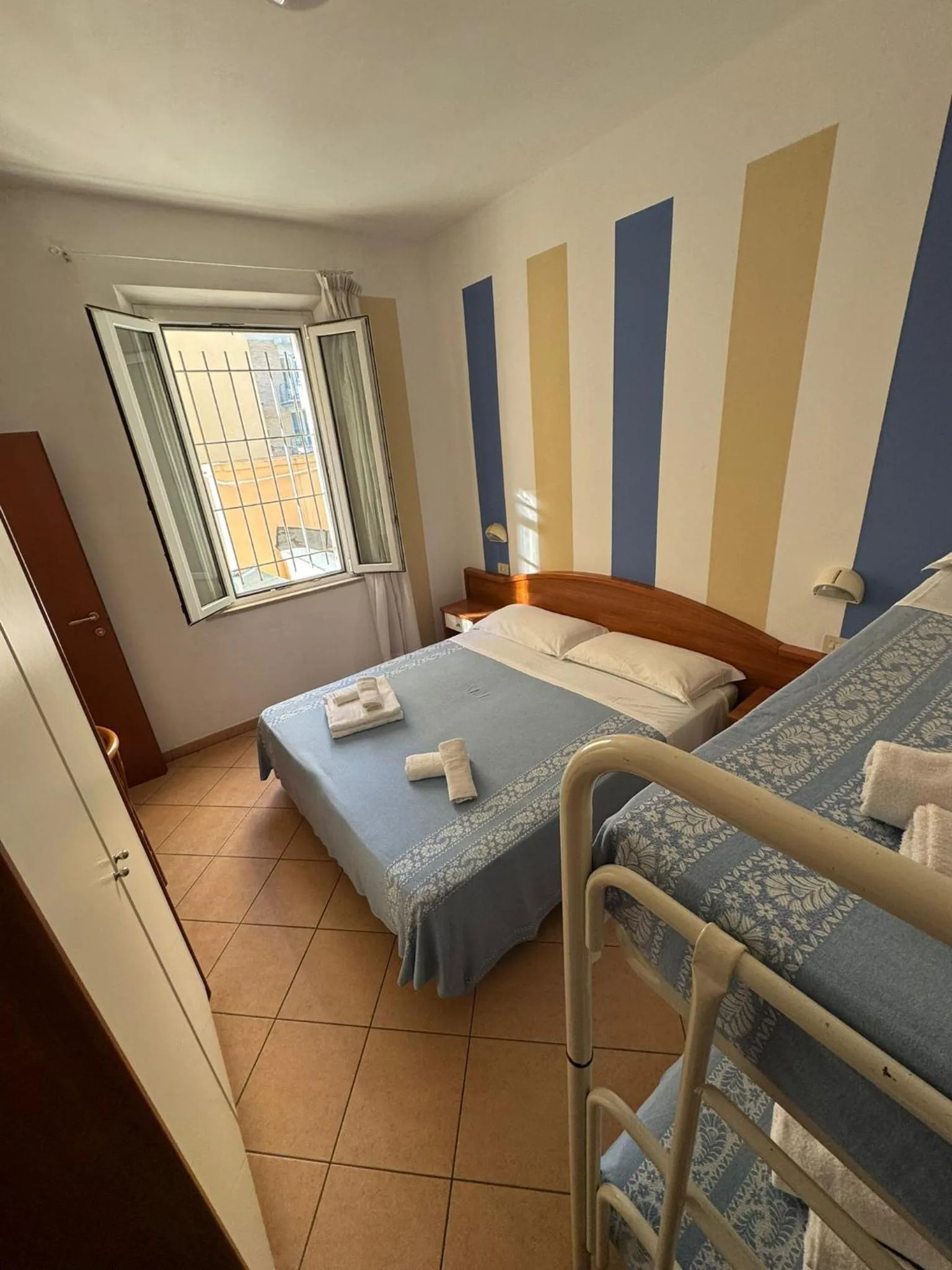 Bed in Hotel Villa Caterina