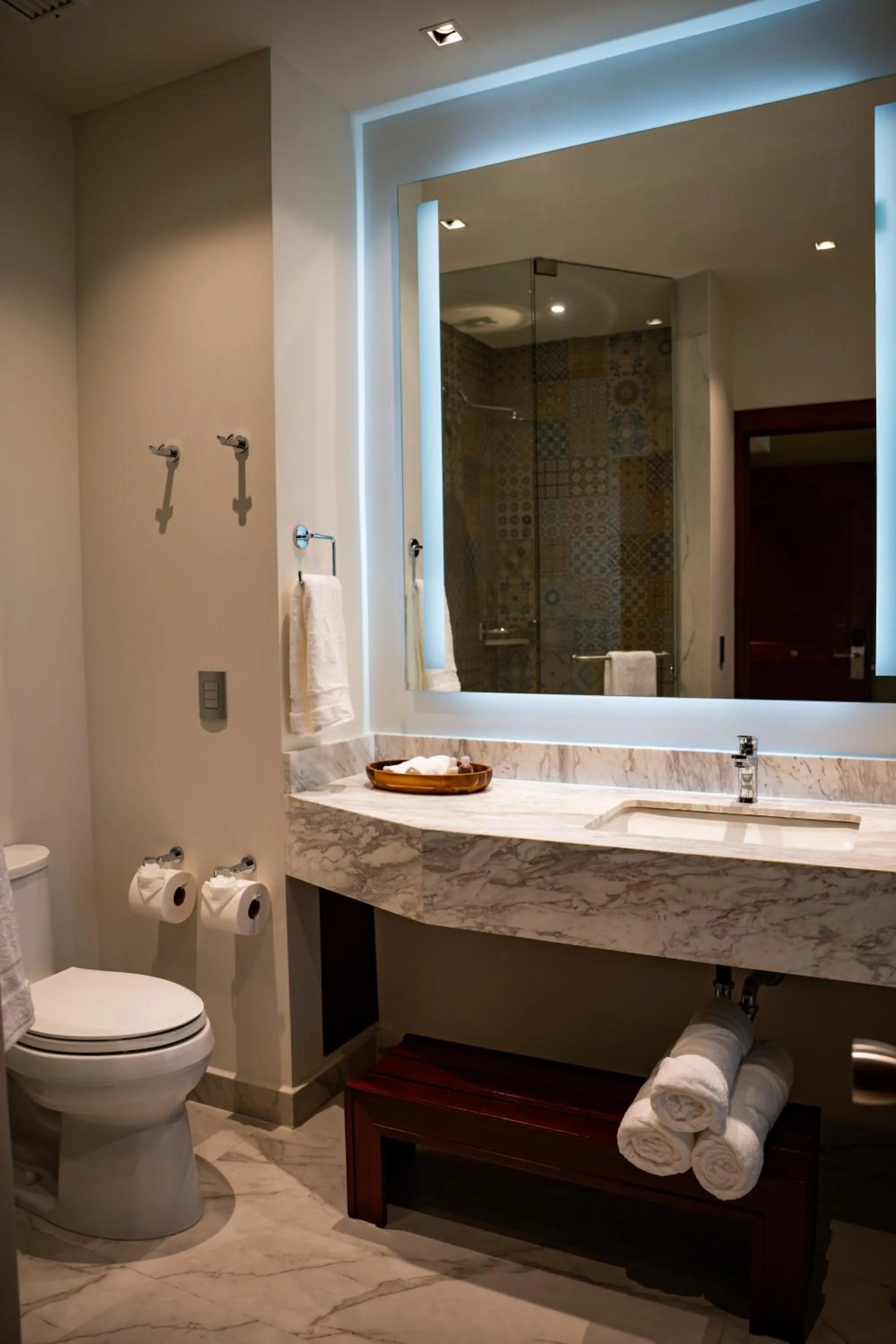 Bathroom in Vallarta Live Hotel