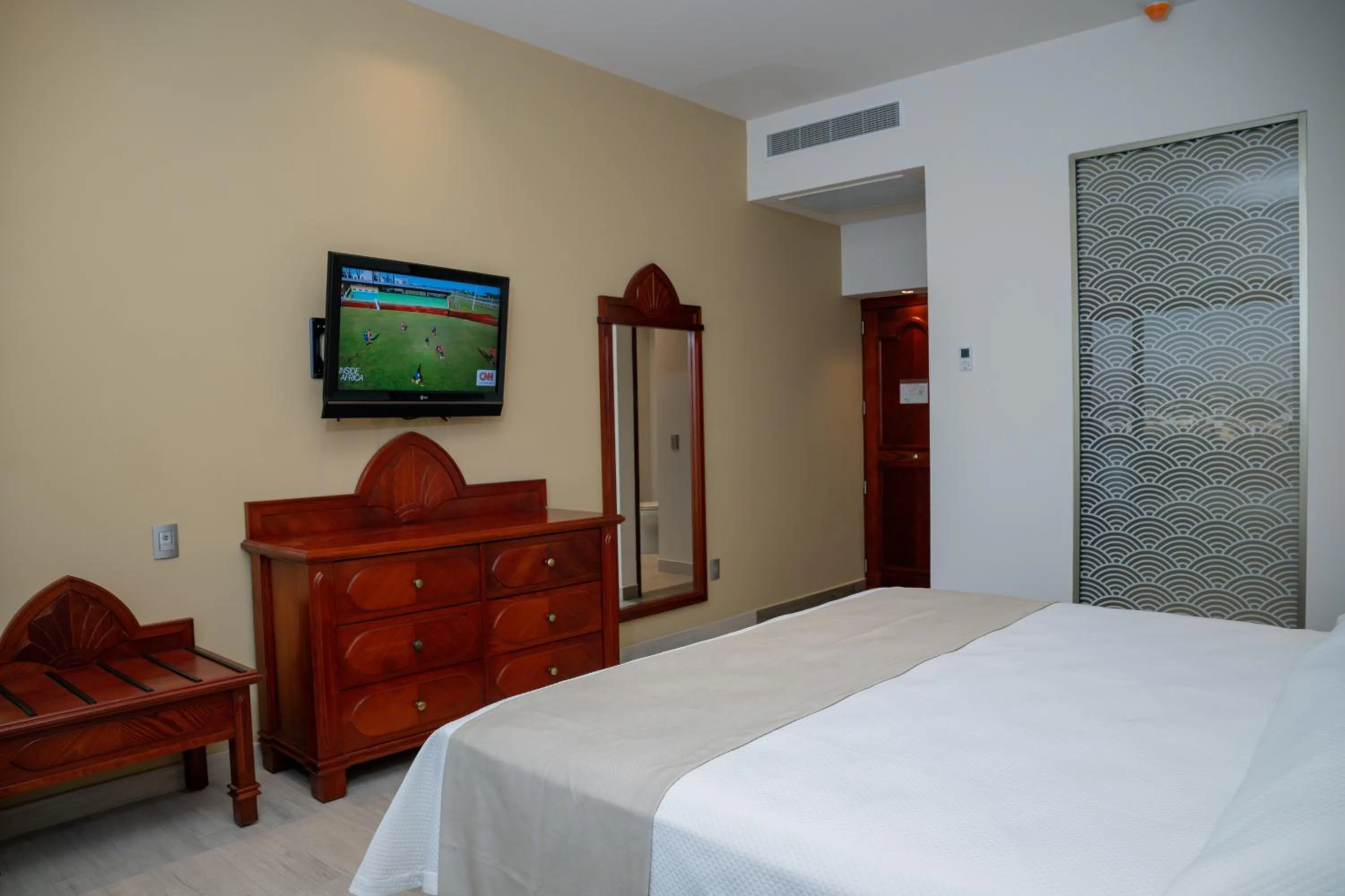 Bedroom, Bed in Vallarta Live Hotel