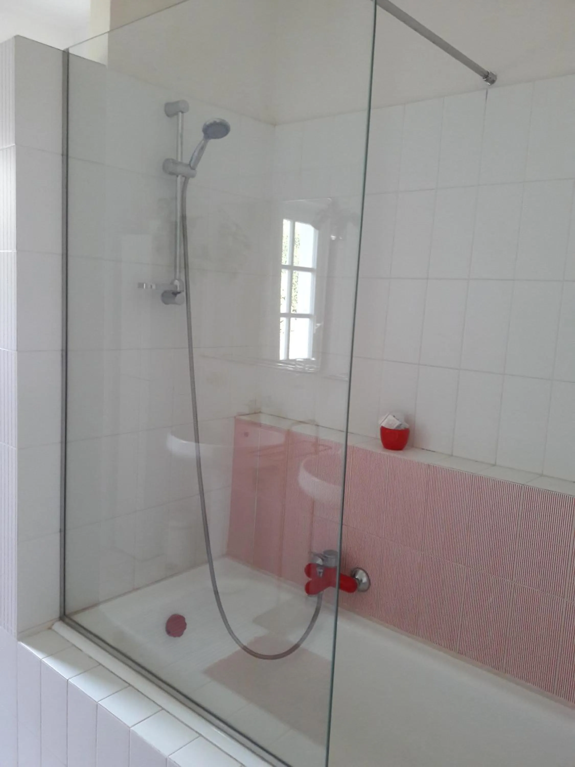 Shower in B&B Villa Ada