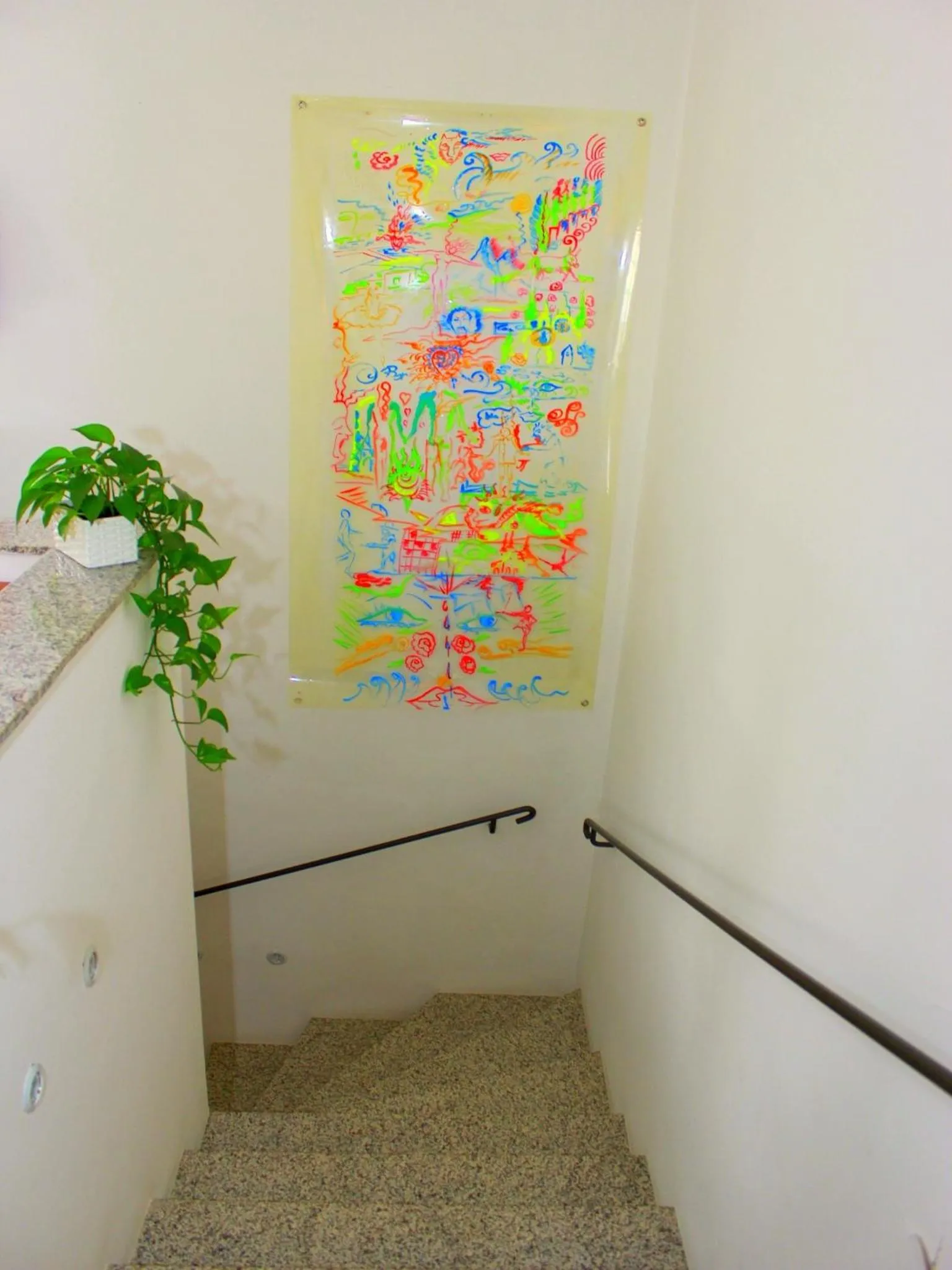 Decorative detail in B&B Villa Ada