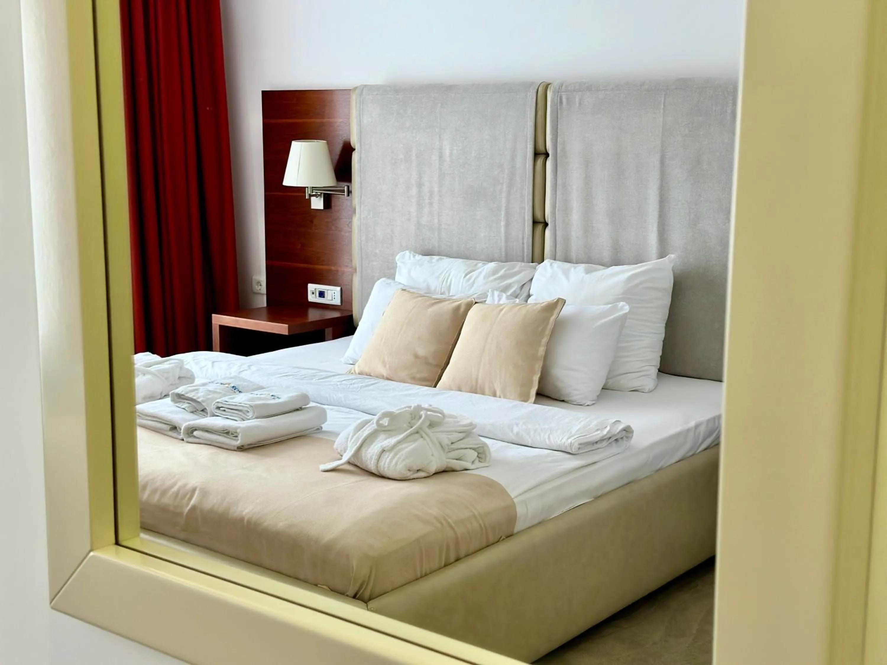 Bed in Hotel Porto Sole