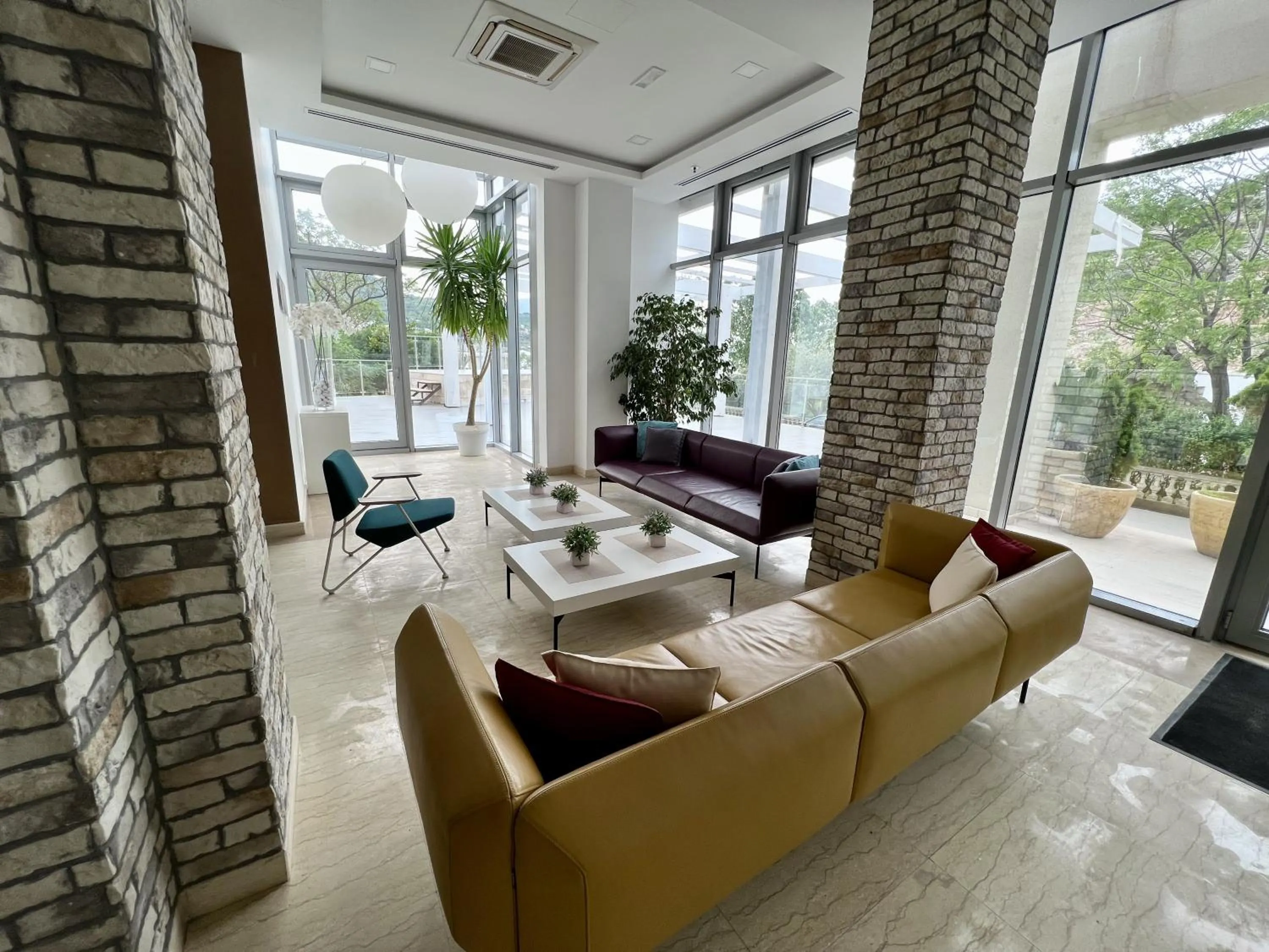 Living room in Hotel Porto Sole