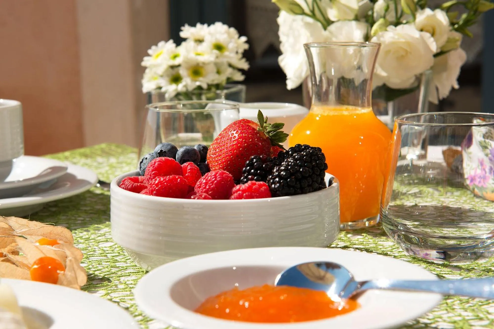 Continental breakfast in Monte Soalheiro