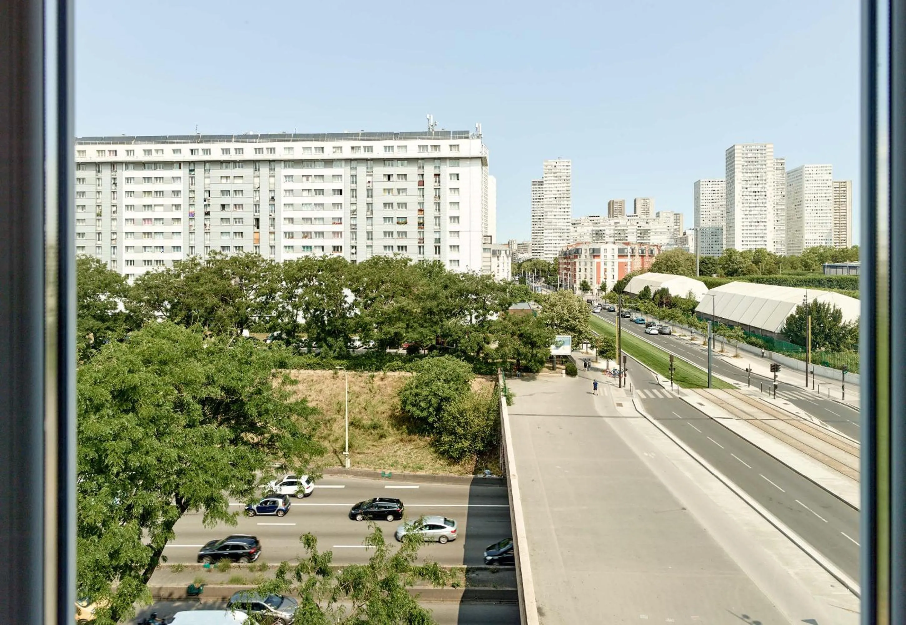 City view in B&B HOTEL Paris Italie Porte de Choisy