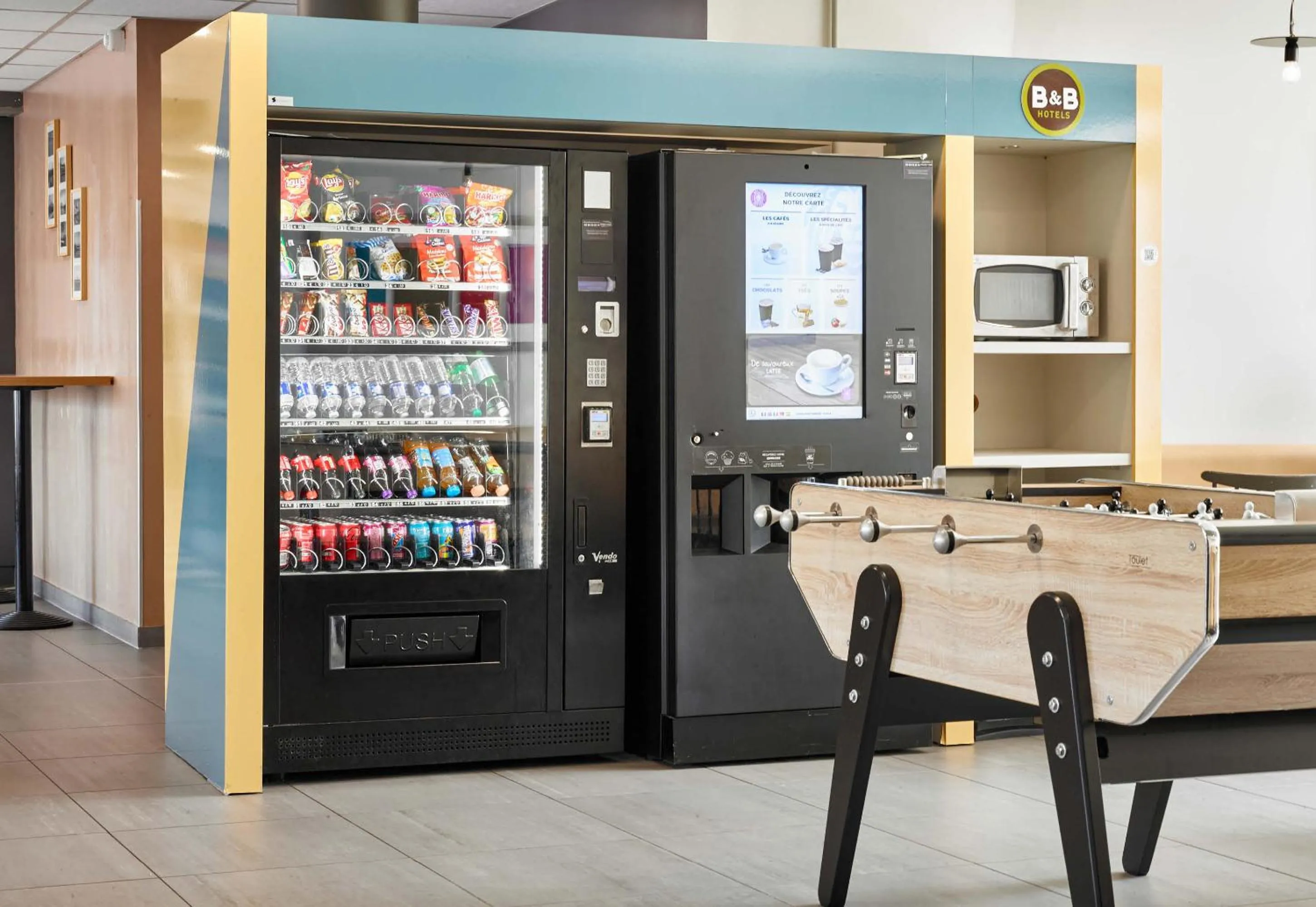 vending machine in B&B HOTEL Paris Italie Porte de Choisy