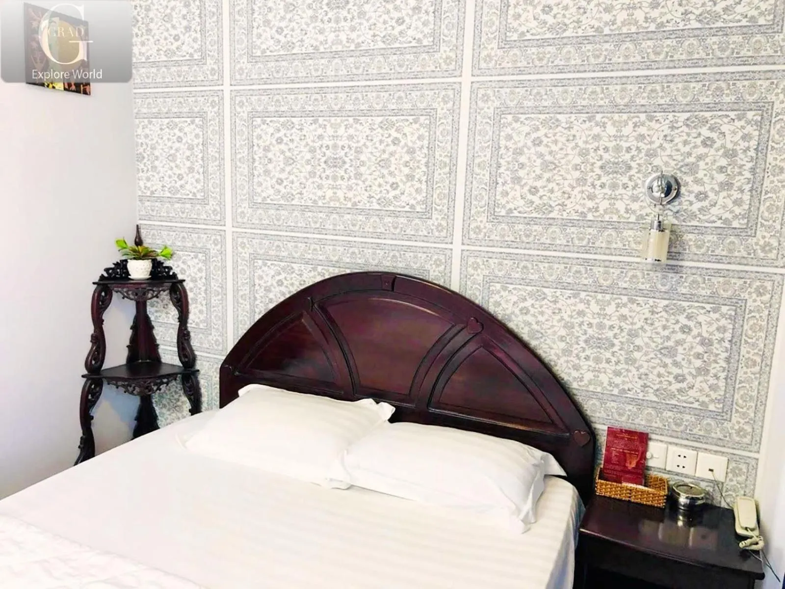 Bed in Hong Tam Hotel