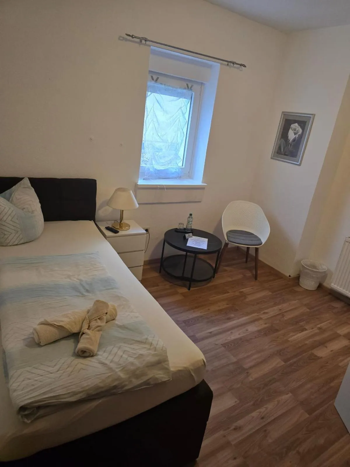 Bed in Landgasthof Hotel Rebe Alzey