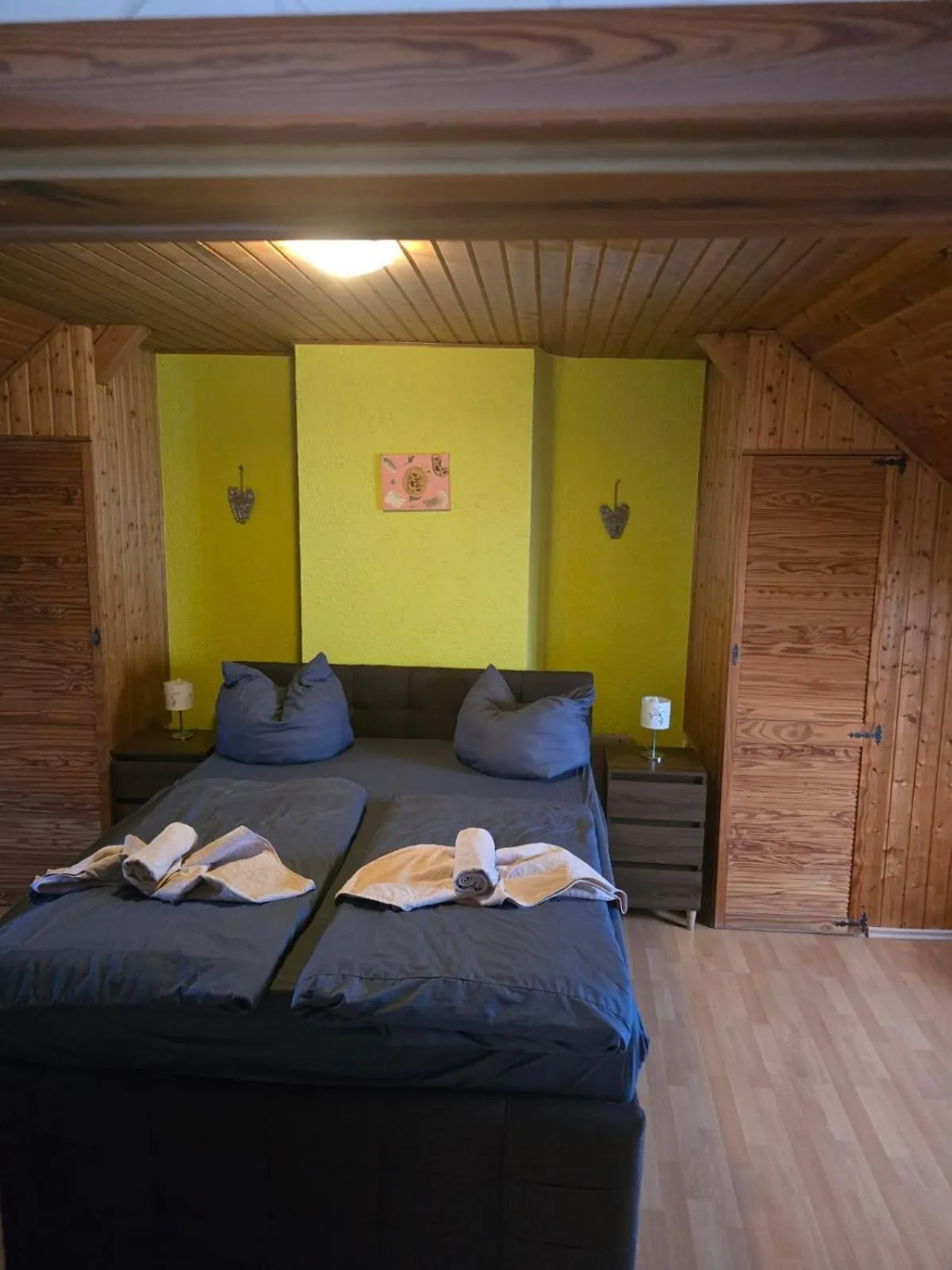 Bed in Landgasthof Hotel Rebe Alzey