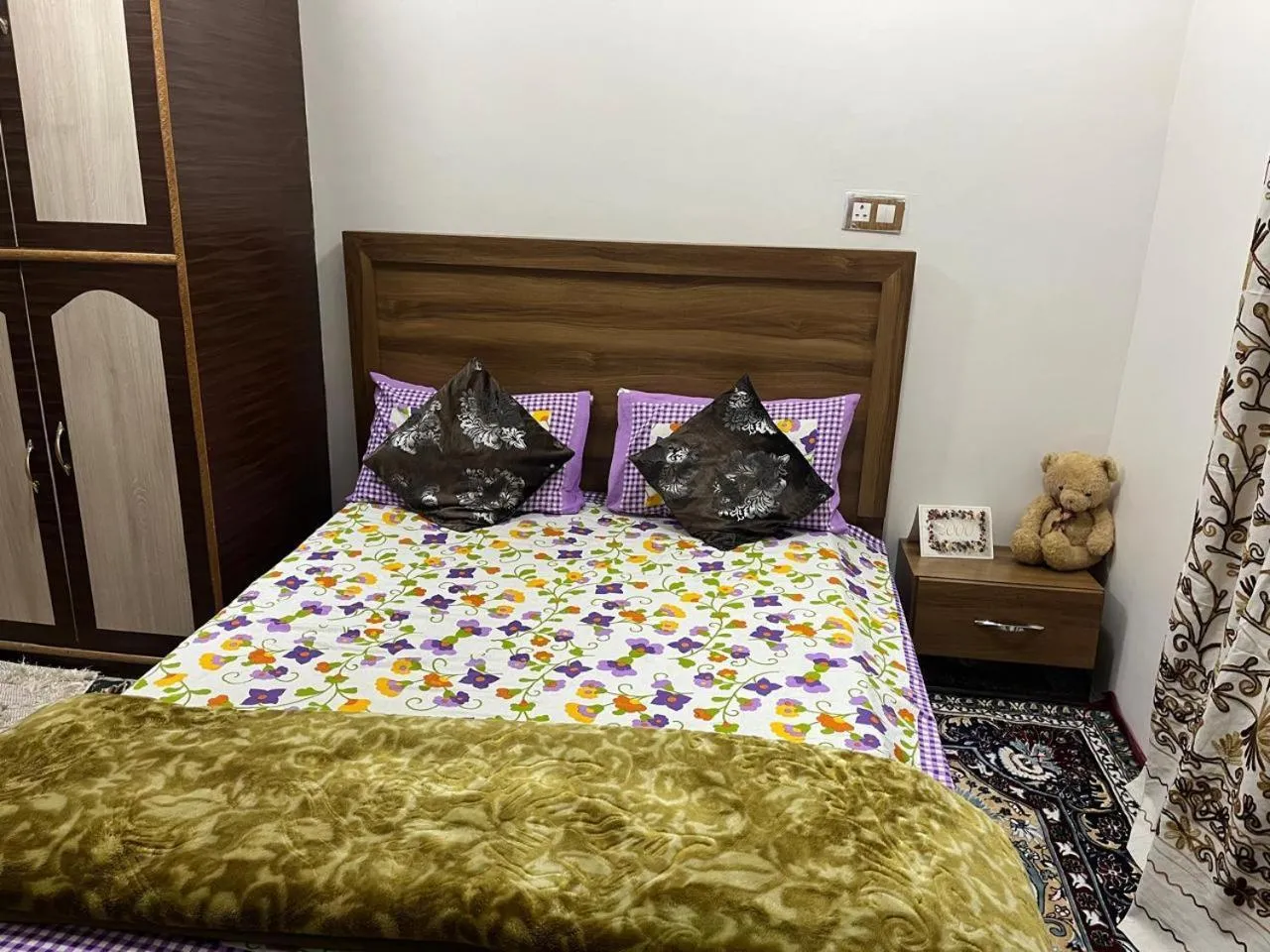 Bed in Al Mubeen home stay