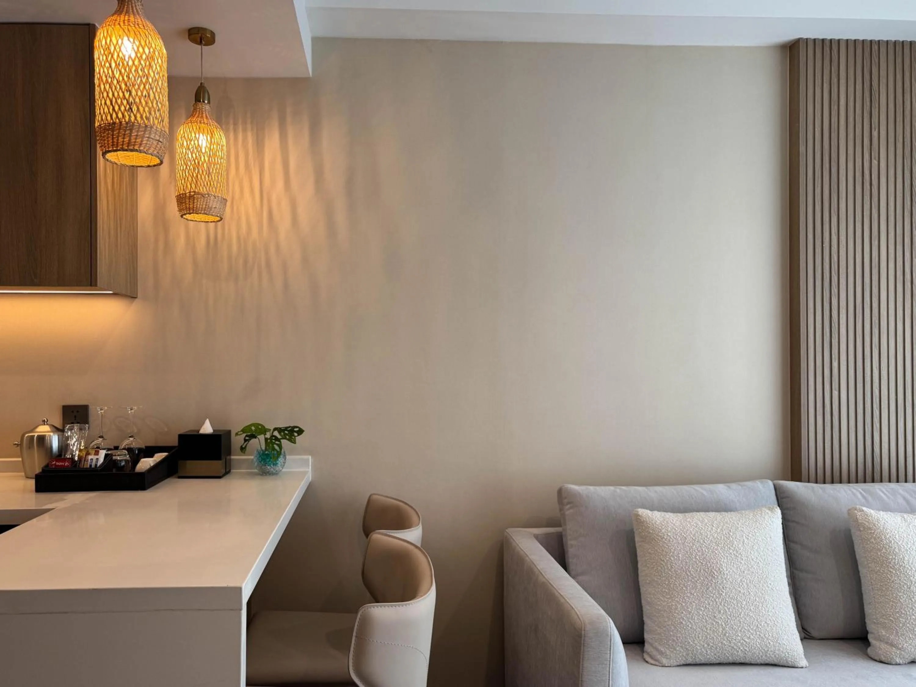 Living room in Laya Suites and Residences