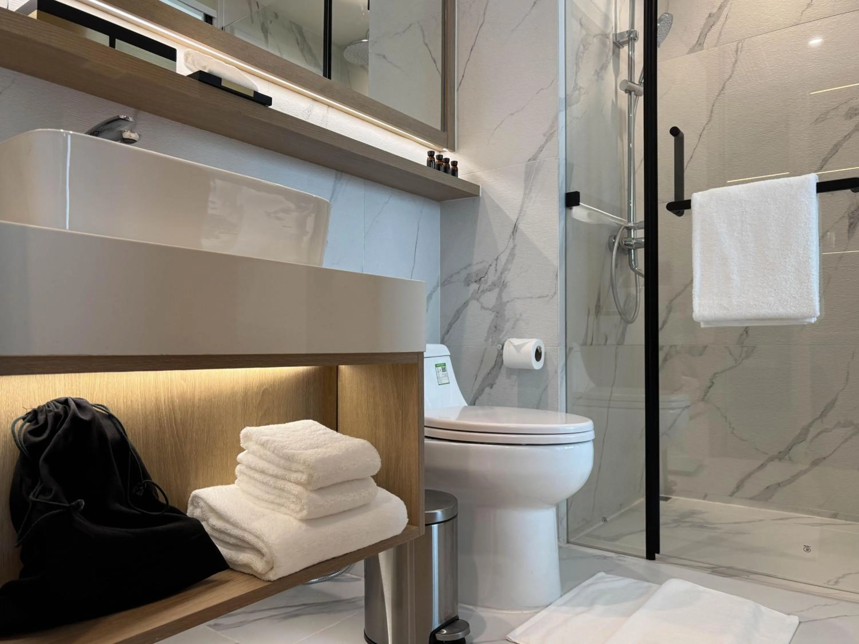 Toilet in Laya Suites and Residences