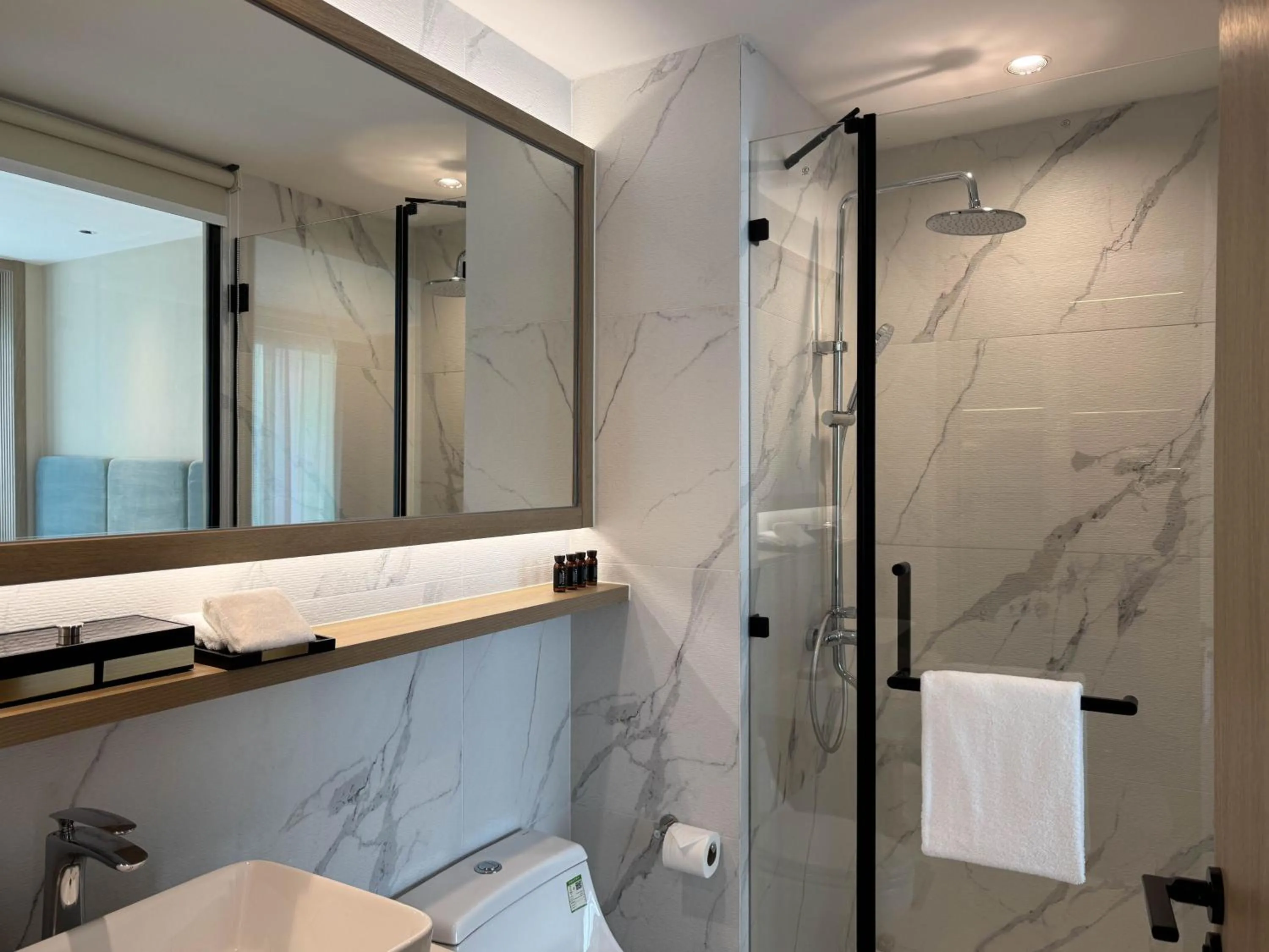 Bathroom in Laya Suites and Residences