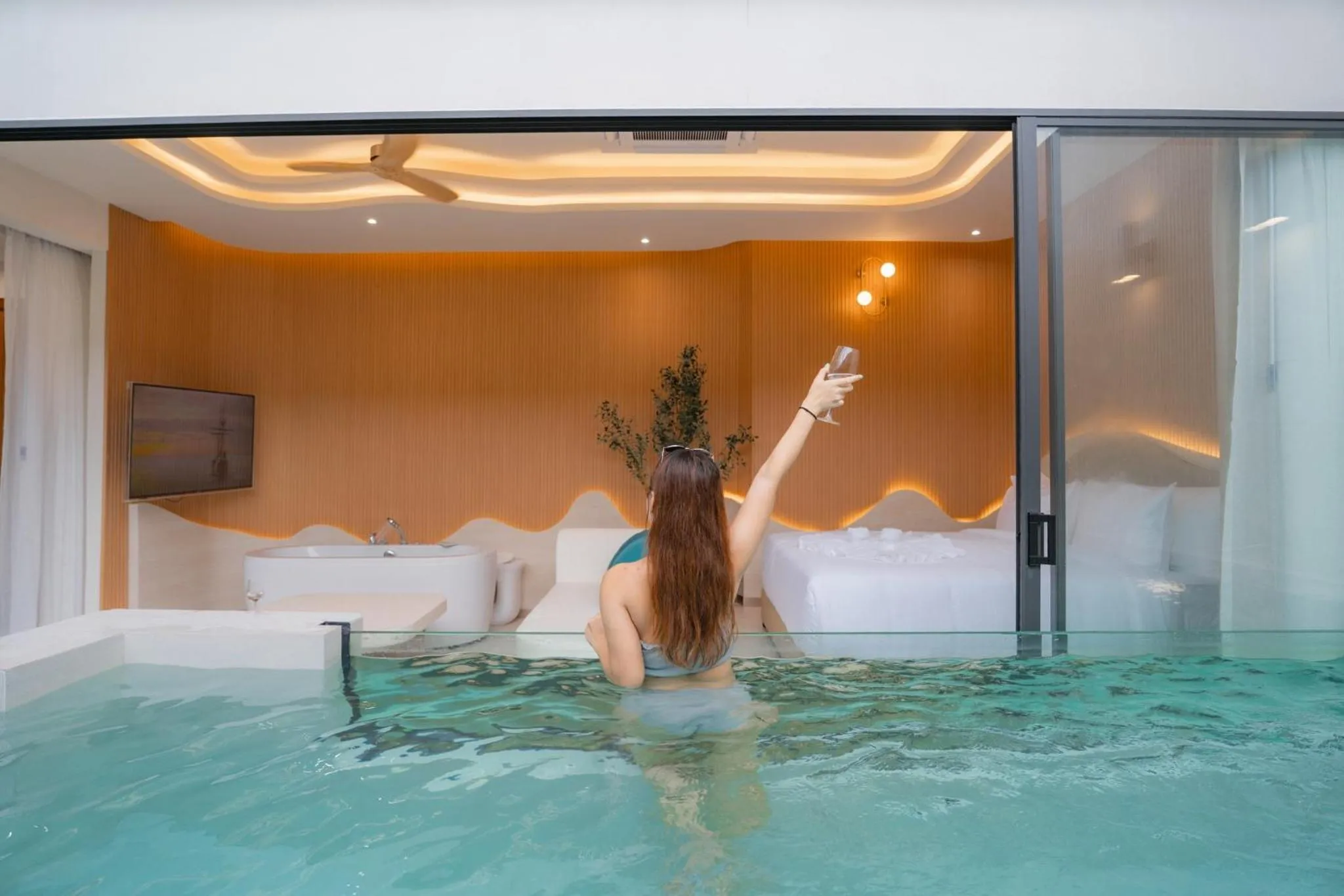 Swimming pool in G9 HOTEL Kanchanaburi