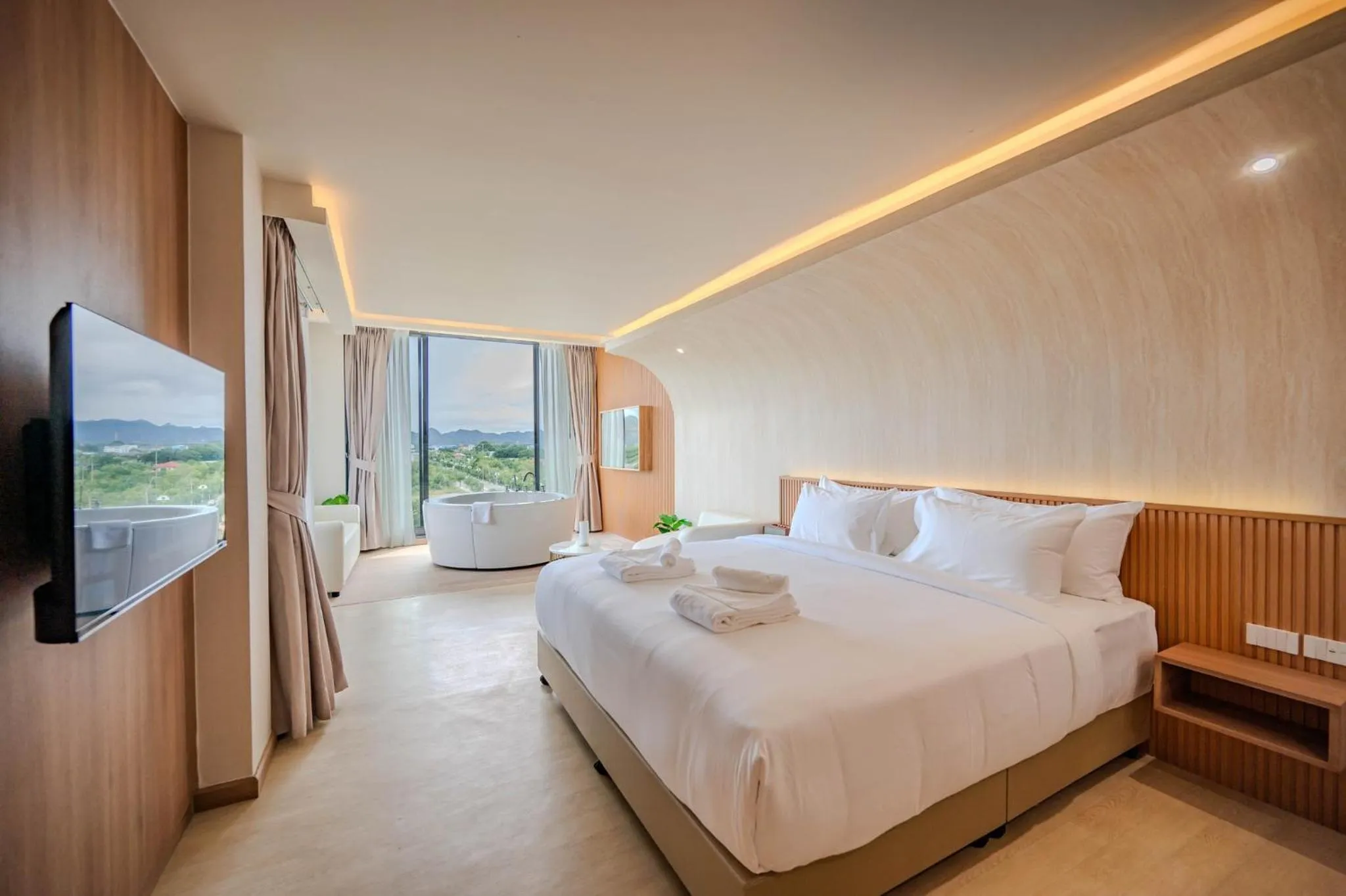 Bed in G9 HOTEL Kanchanaburi