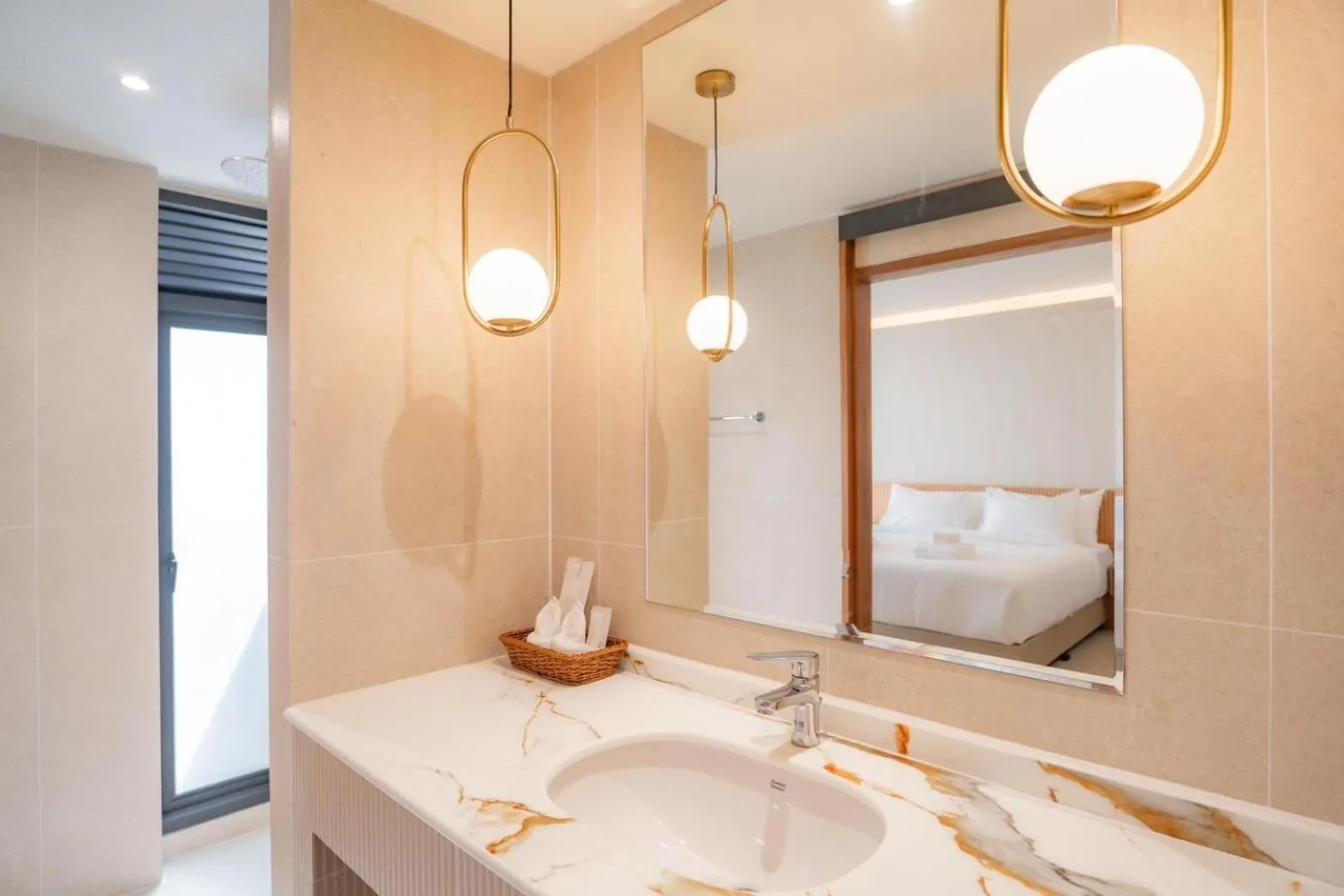 Bathroom in G9 HOTEL Kanchanaburi